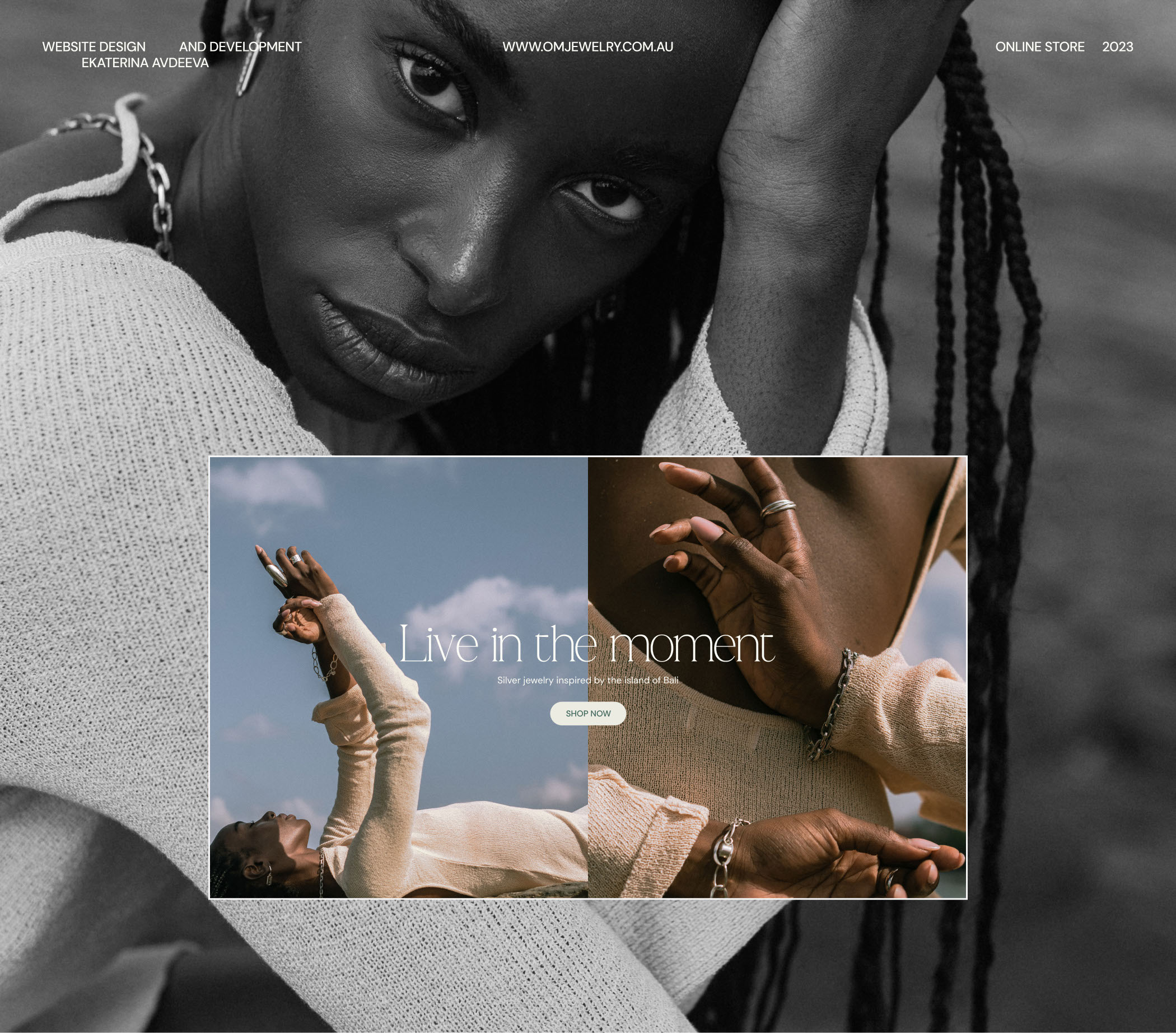 OM Jewelry | Online store — Изображение №1 — Интерфейсы на Dprofile
