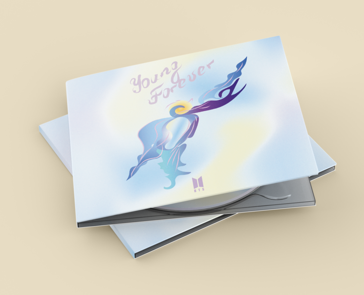 Разработка обложки музыкального альбома для корейской группы — Иллюстрация, Графика на Dprofile