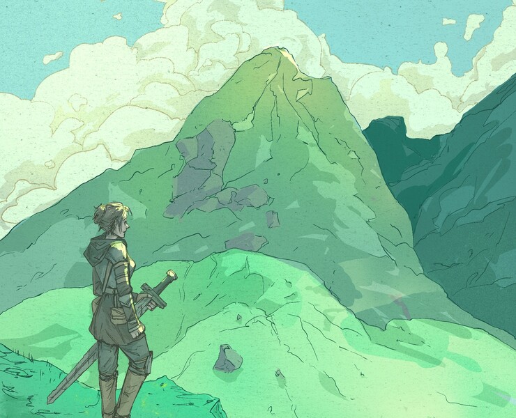 adventurer illustration — Иллюстрация на Dprofile
