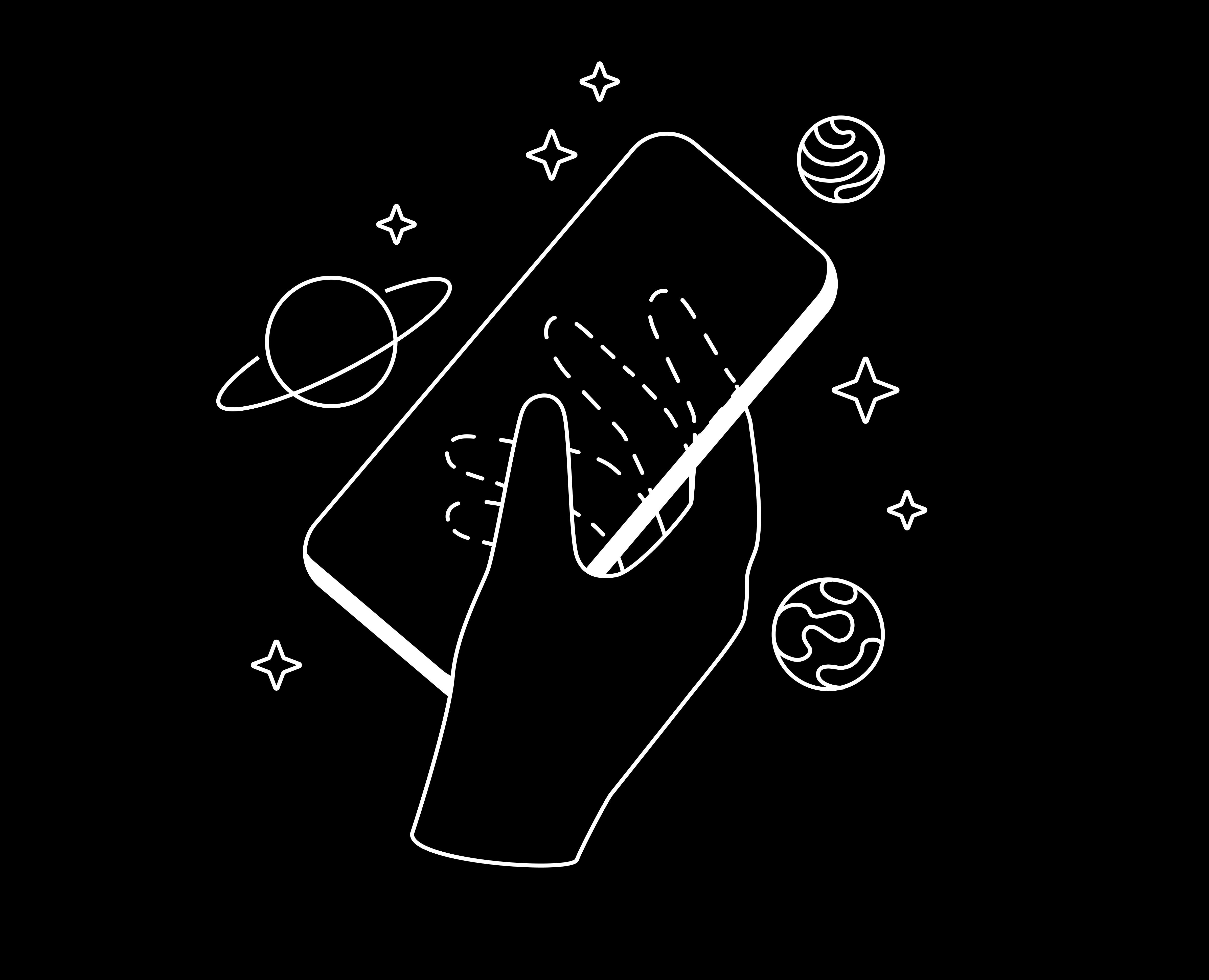 Сет иллюстраций для крипто кошелька — Интерфейсы, Иллюстрация на Dprofile