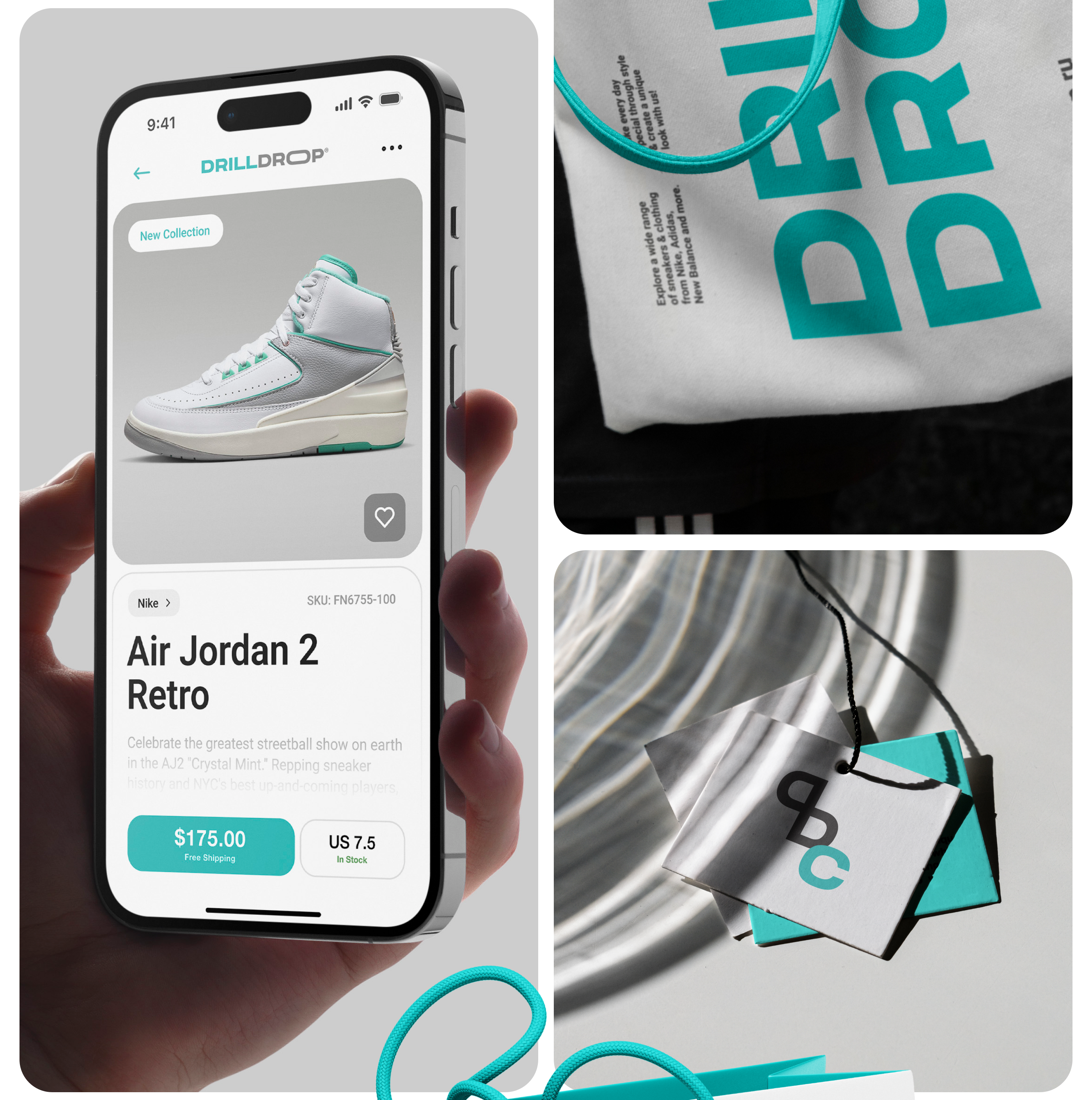 Drill Drop © / Sneakers Store — Изображение №12 — Интерфейсы, Брендинг на Dprofile
