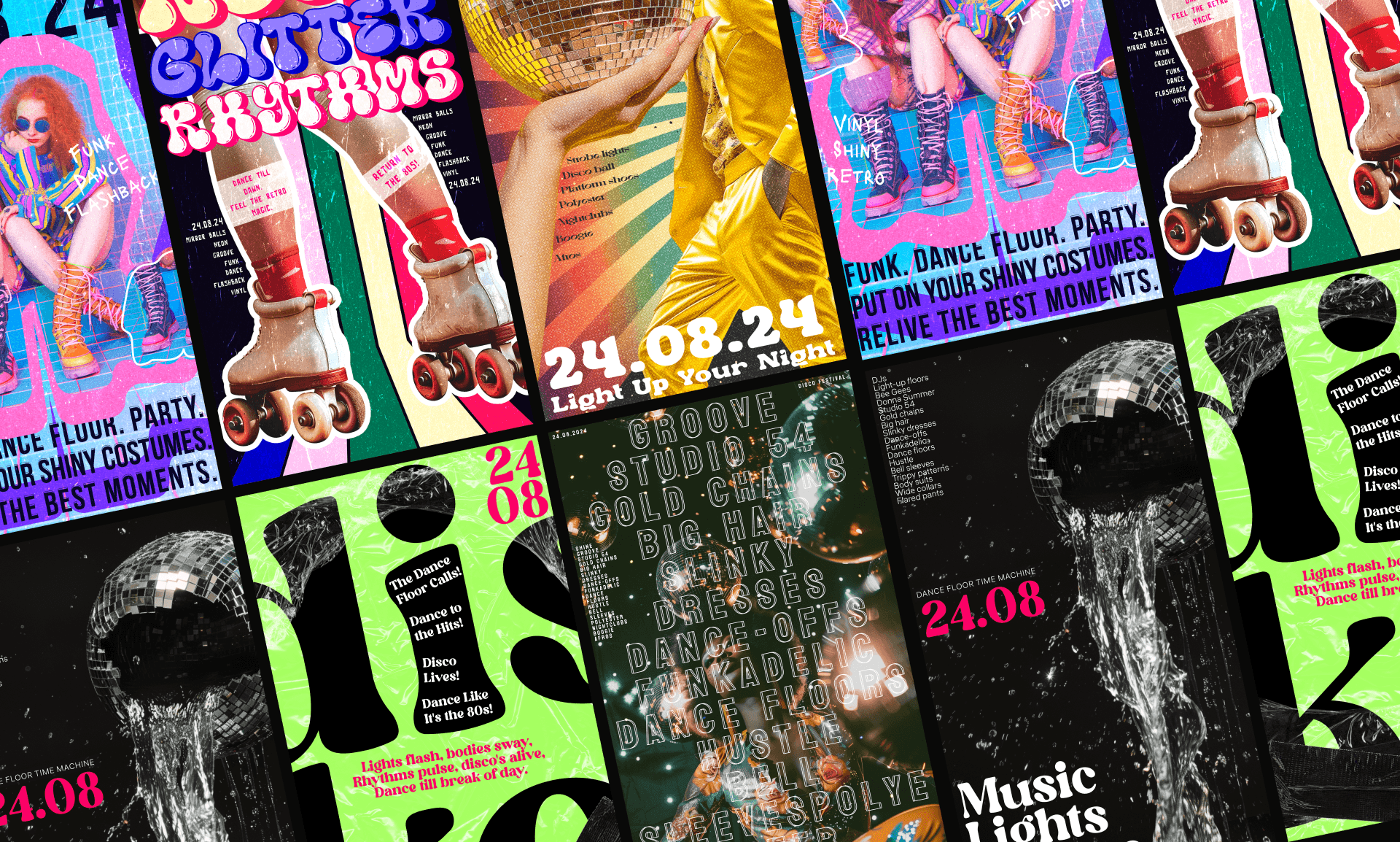 Disco posters — Изображение №1 — Графика на Dprofile
