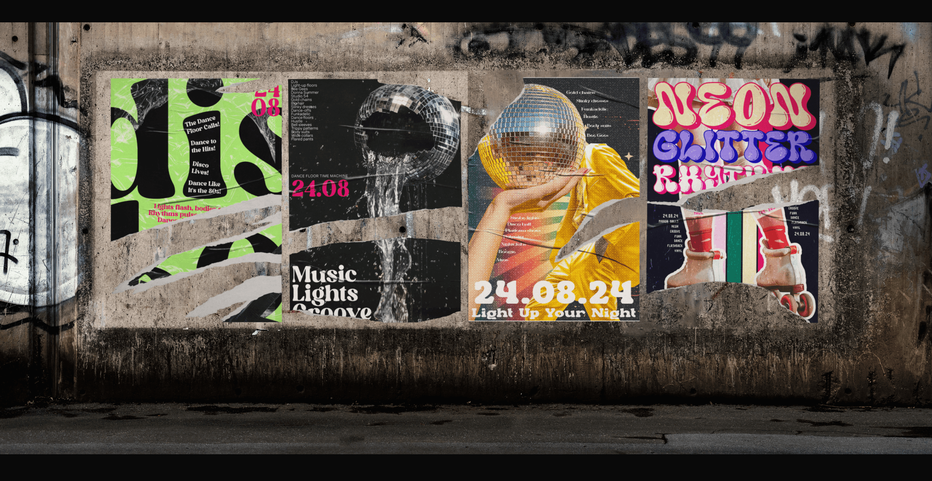 Disco posters — Изображение №2 — Графика на Dprofile