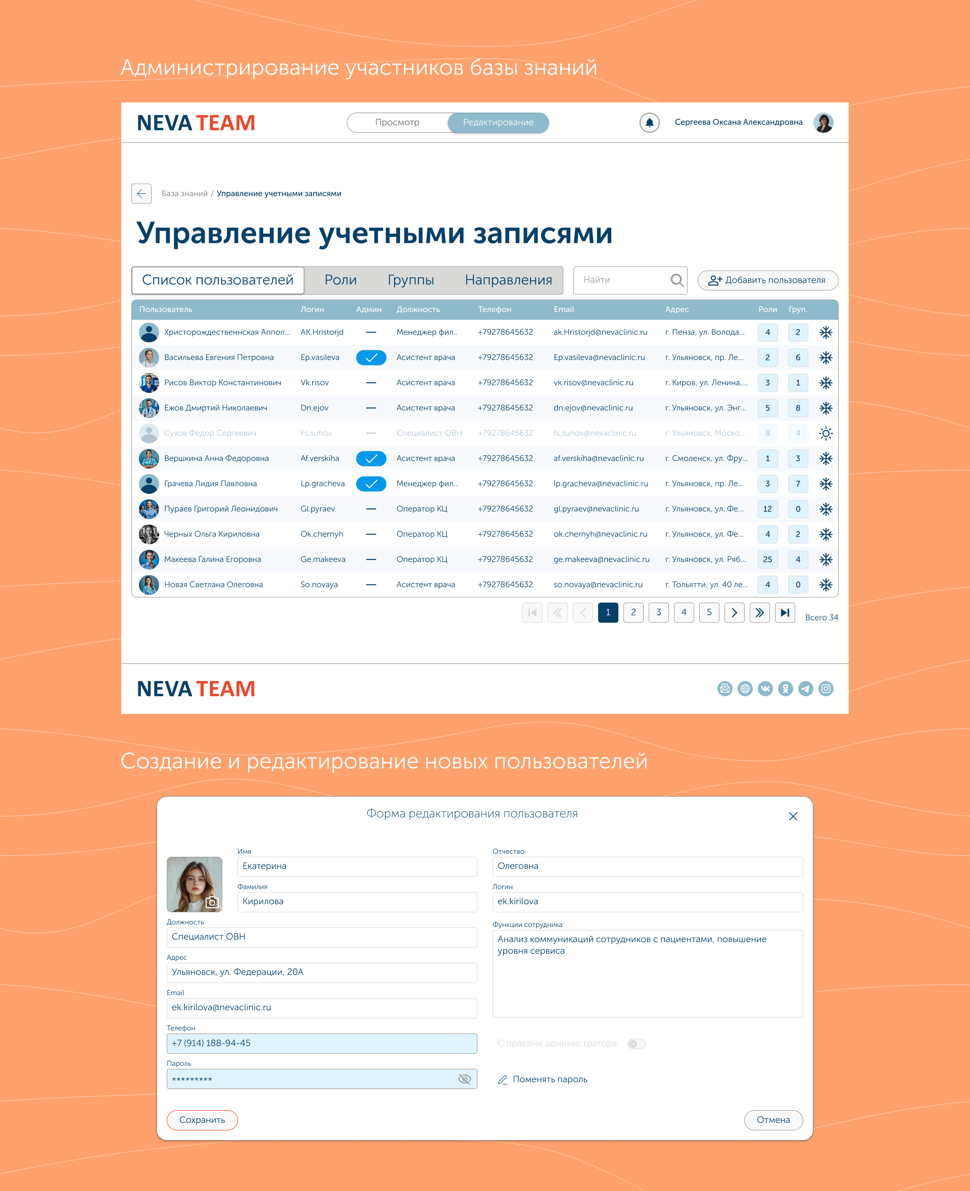 База знаний NEVA TEAM — Изображение №9 — Интерфейсы на Dprofile