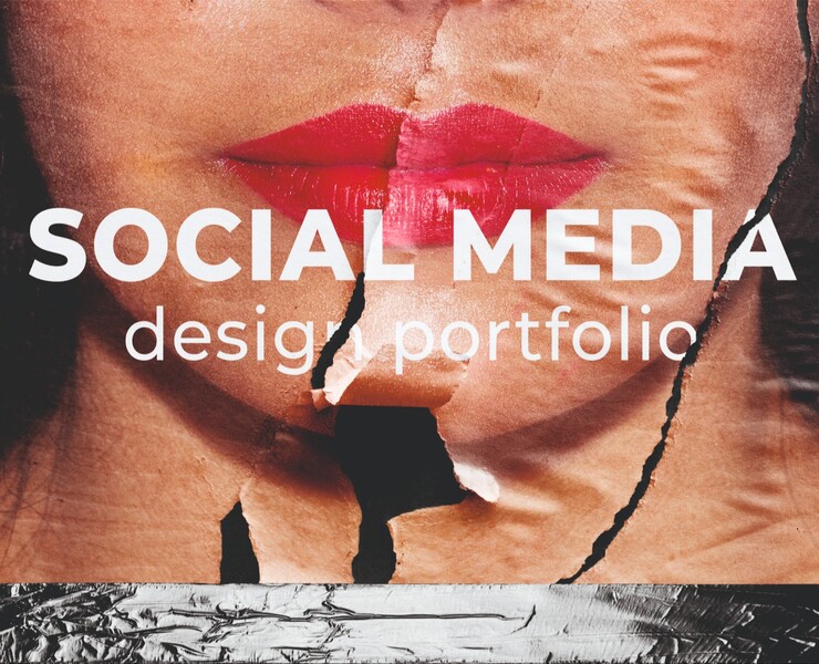 Social Media: design portfolio на Dprofile