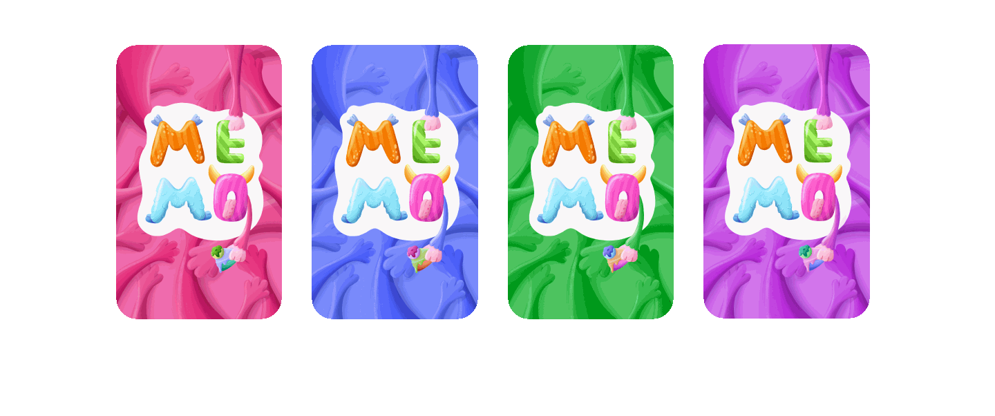 Настольная мемо игра для детей — Изображение №2 — Иллюстрация на Dprofile