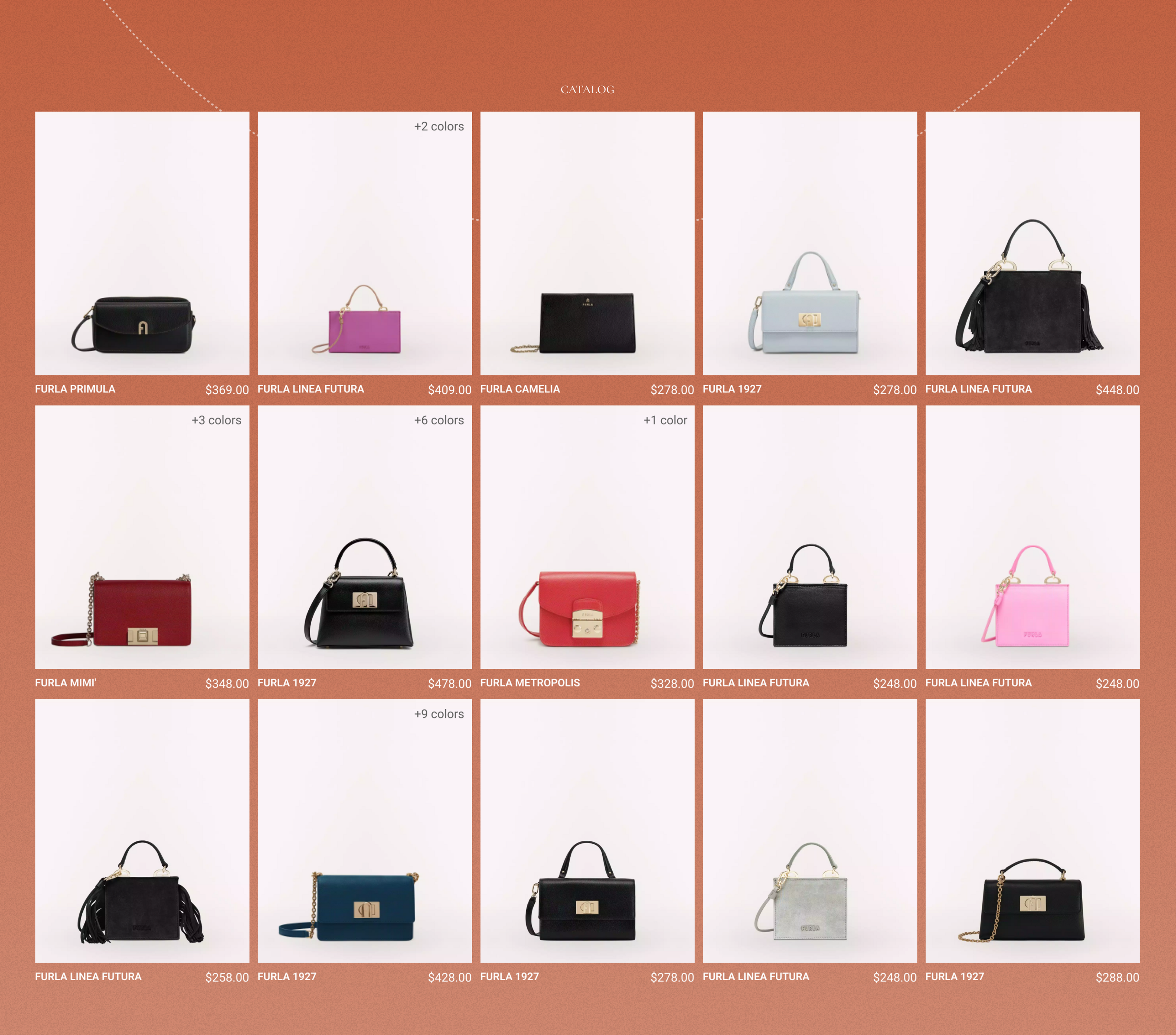 FURLA | E-commerce redesing — Изображение №3 — Интерфейсы, Брендинг на Dprofile