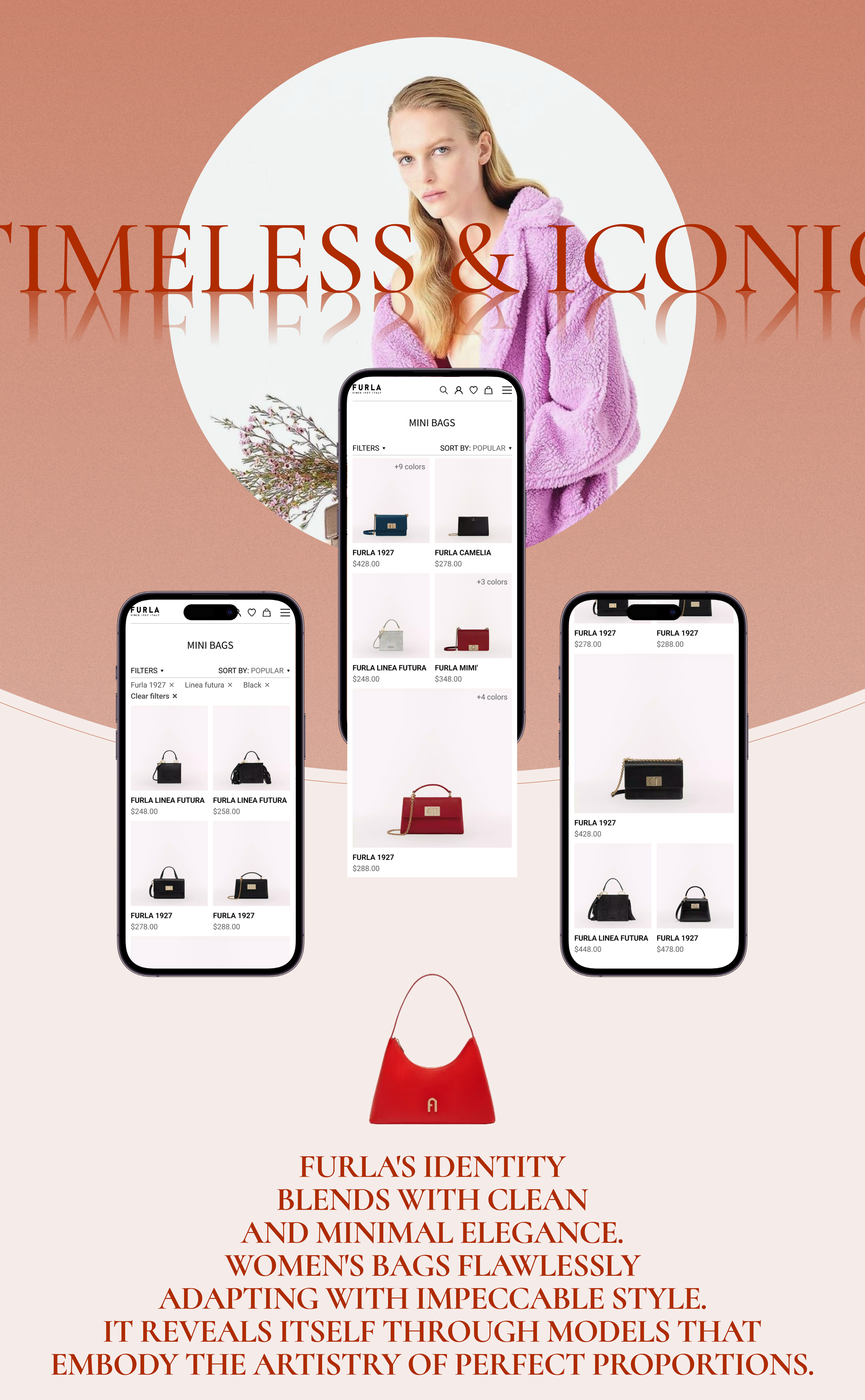 FURLA | E-commerce redesing — Изображение №4 — Интерфейсы, Брендинг на Dprofile