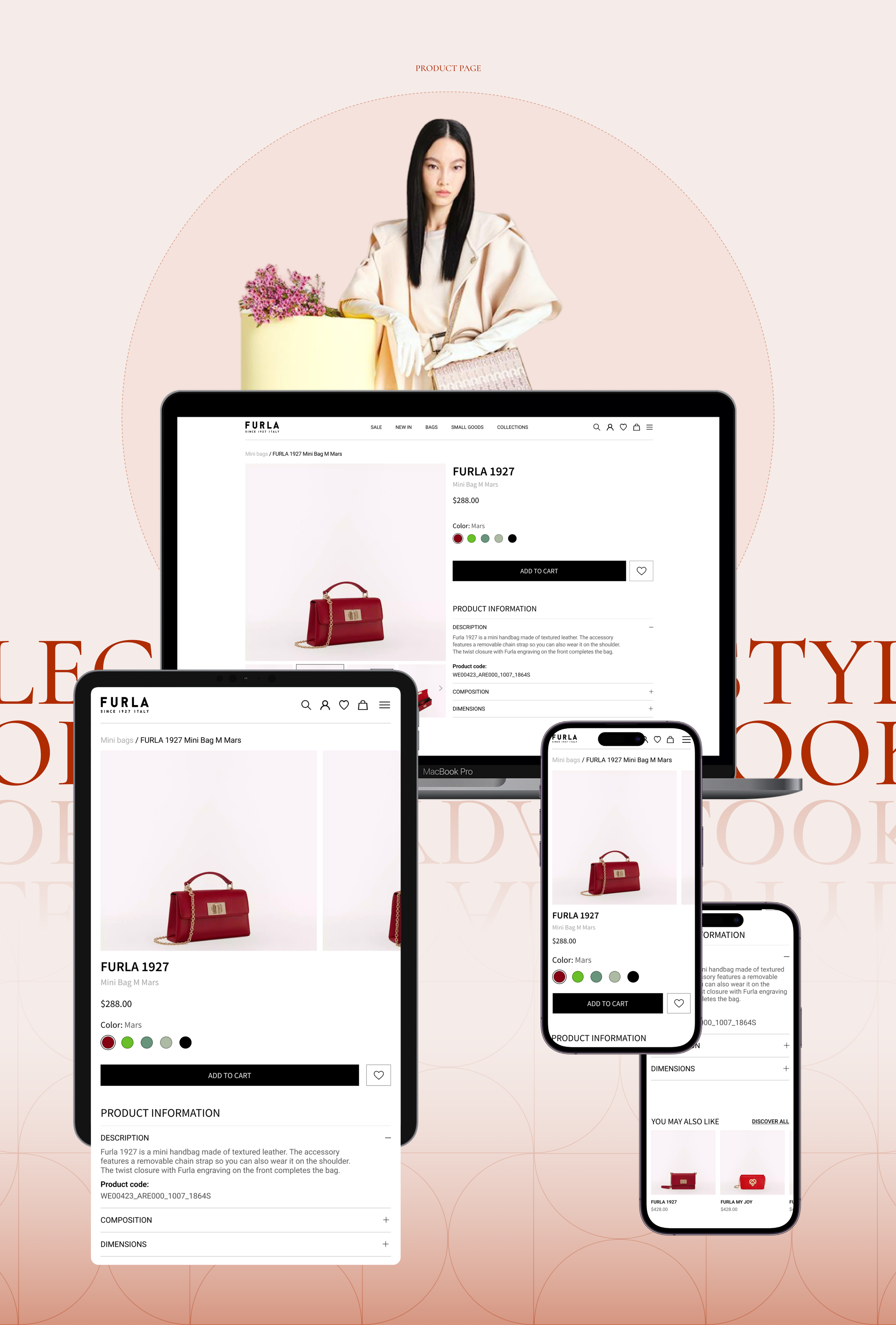 FURLA | E-commerce redesing — Изображение №6 — Интерфейсы, Брендинг на Dprofile