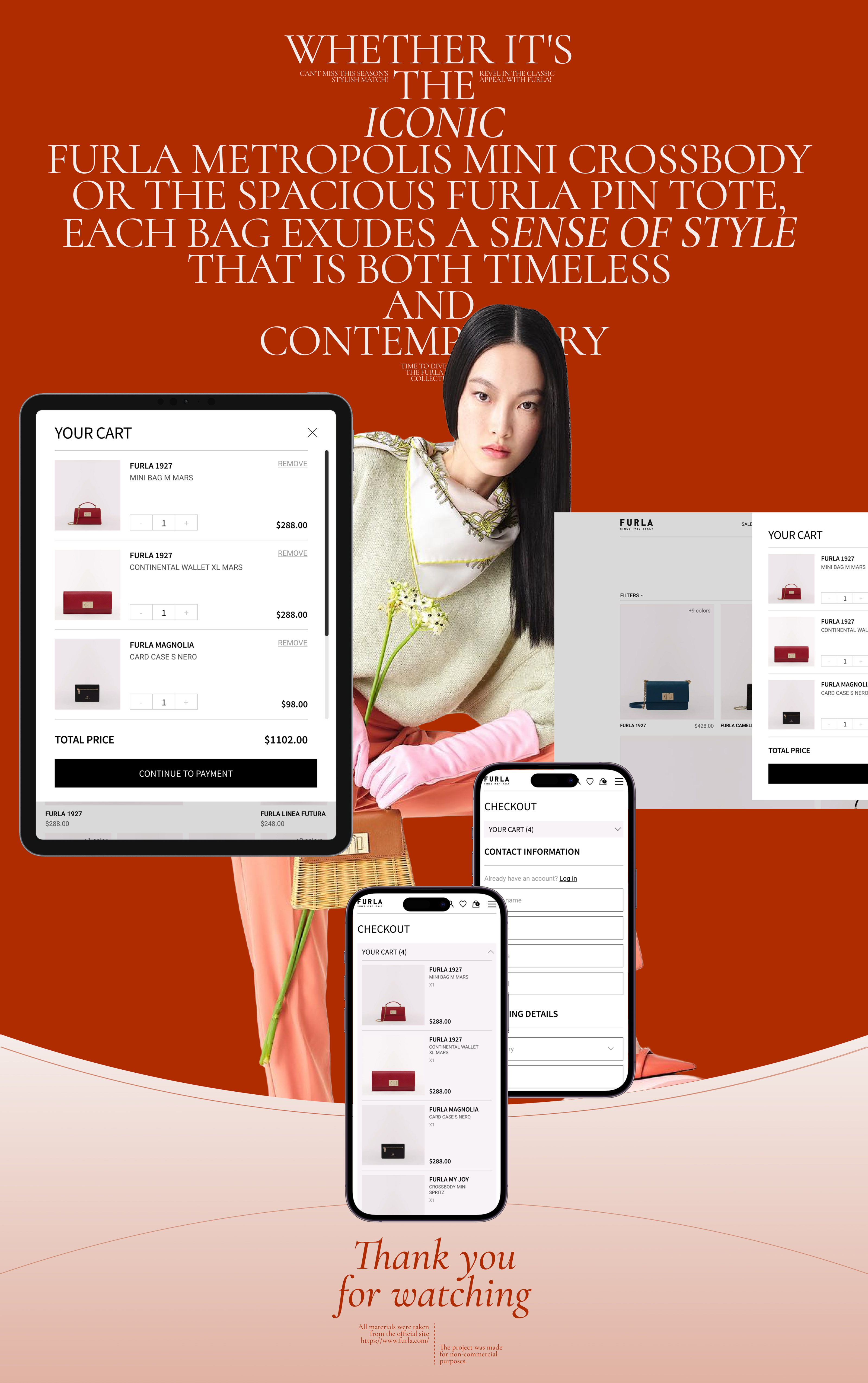 FURLA | E-commerce redesing — Изображение №10 — Интерфейсы, Брендинг на Dprofile