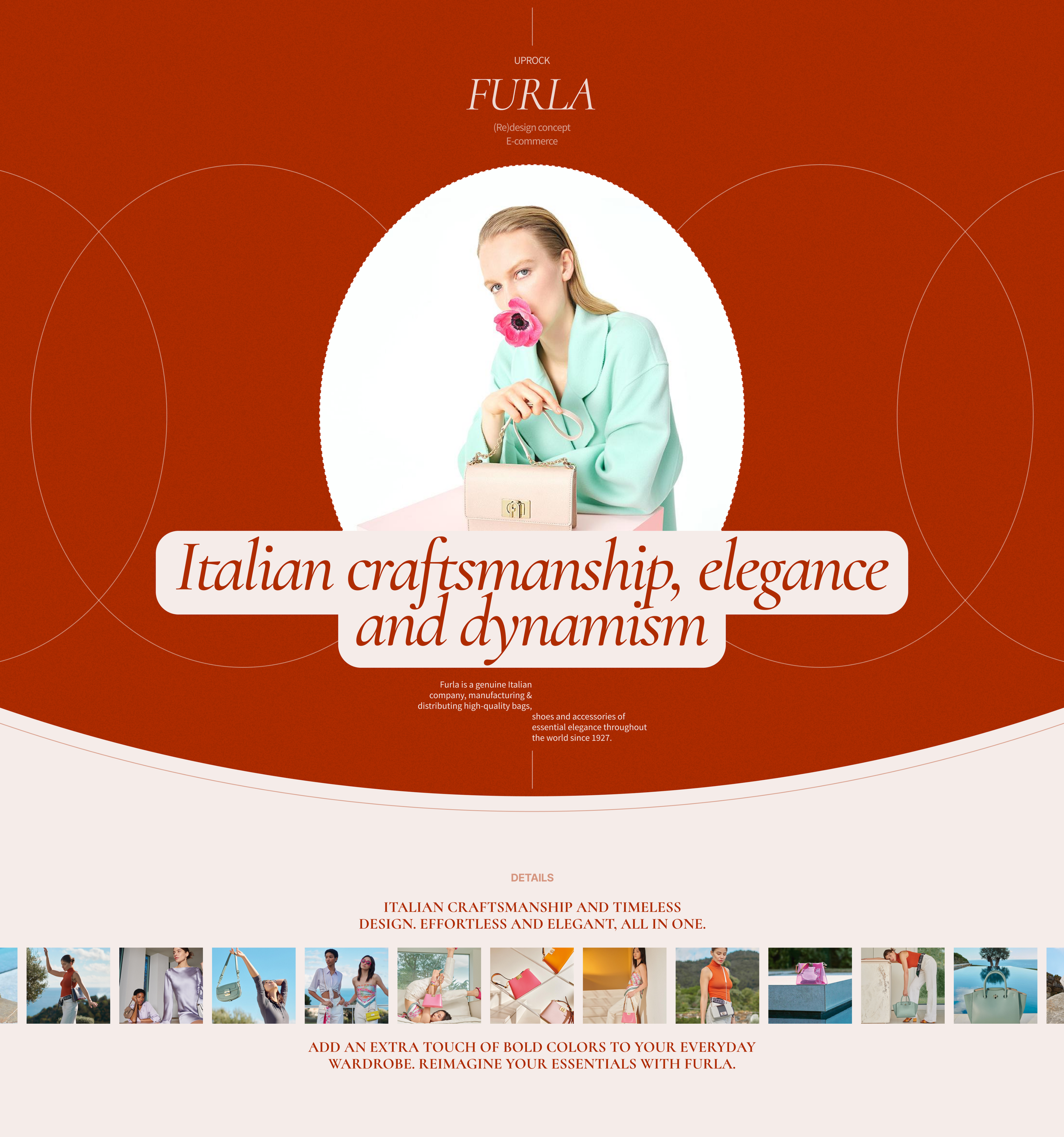 FURLA | E-commerce redesing — Изображение №1 — Интерфейсы, Брендинг на Dprofile