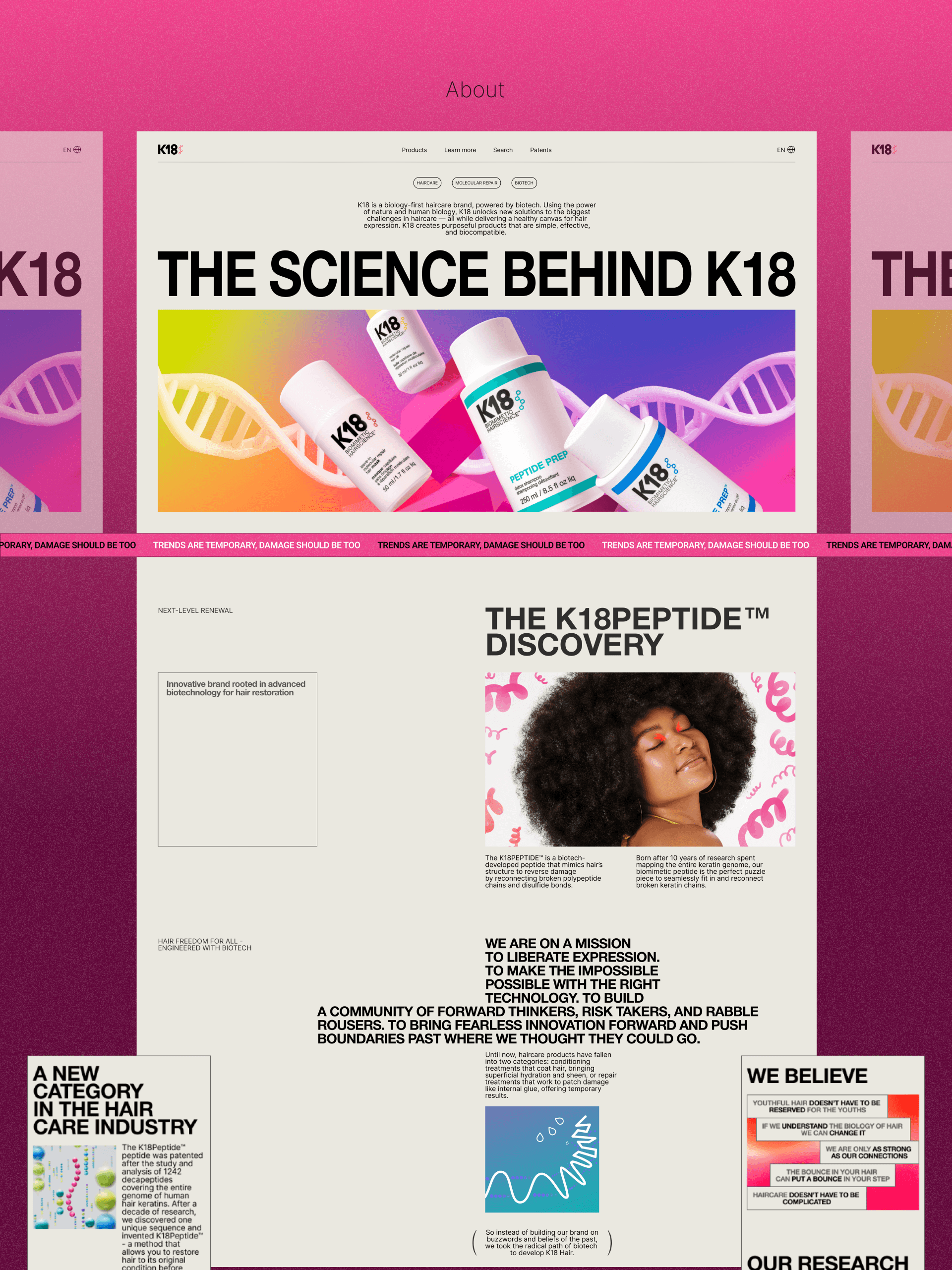 K18 | Corporate Redesign — Изображение №9 — Интерфейсы на Dprofile