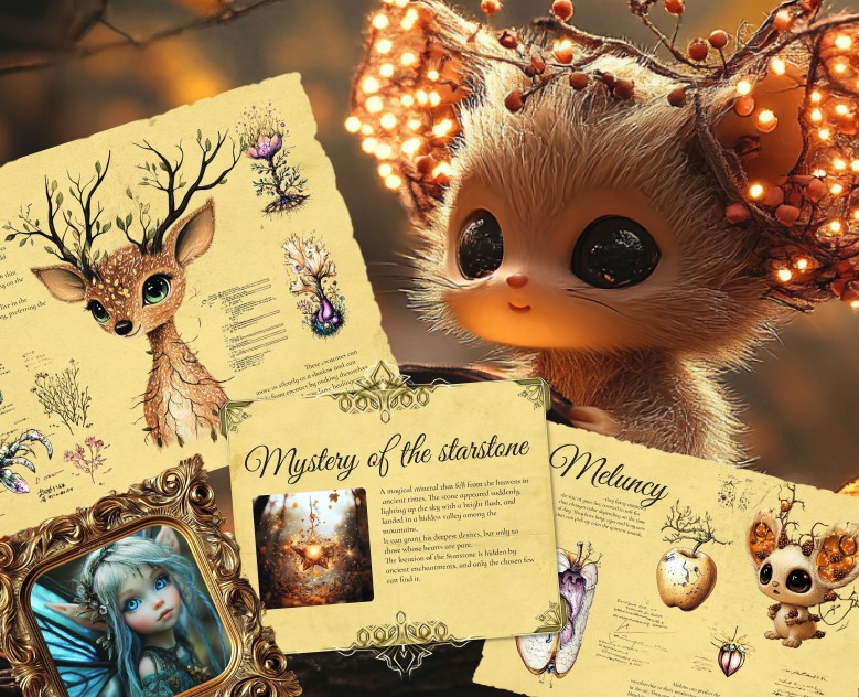 Lilefia | Visual design of the magical world — Интерфейсы, Иллюстрация на Dprofile