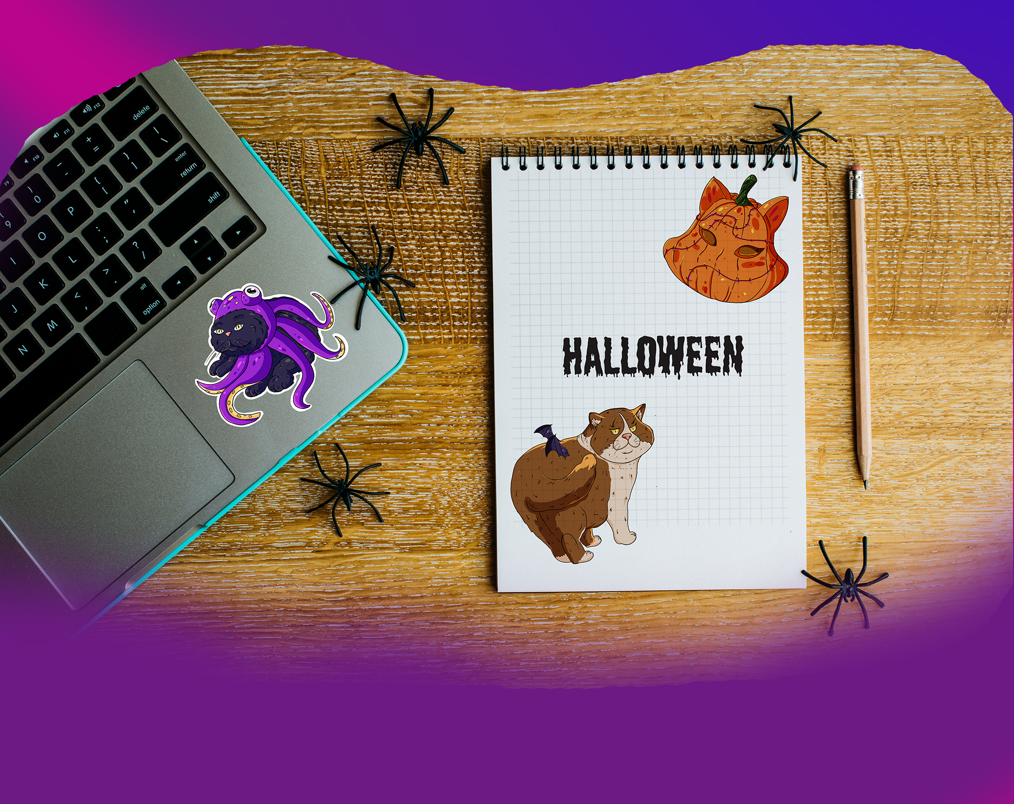 Halloween Stickers — Изображение №7 — Брендинг, Иллюстрация на Dprofile