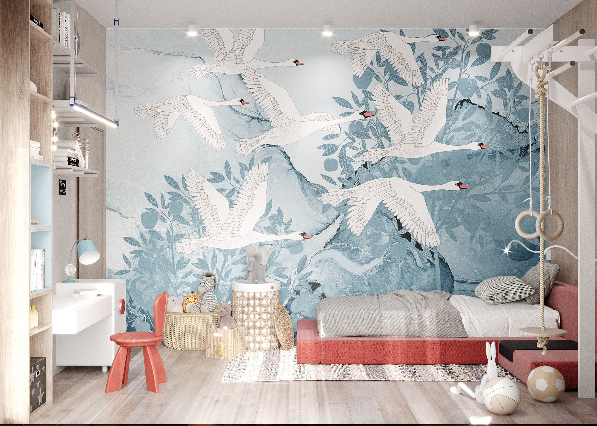 Дизайн-проект дома в современном русском стиле — Изображение №8 — 3D на Dprofile