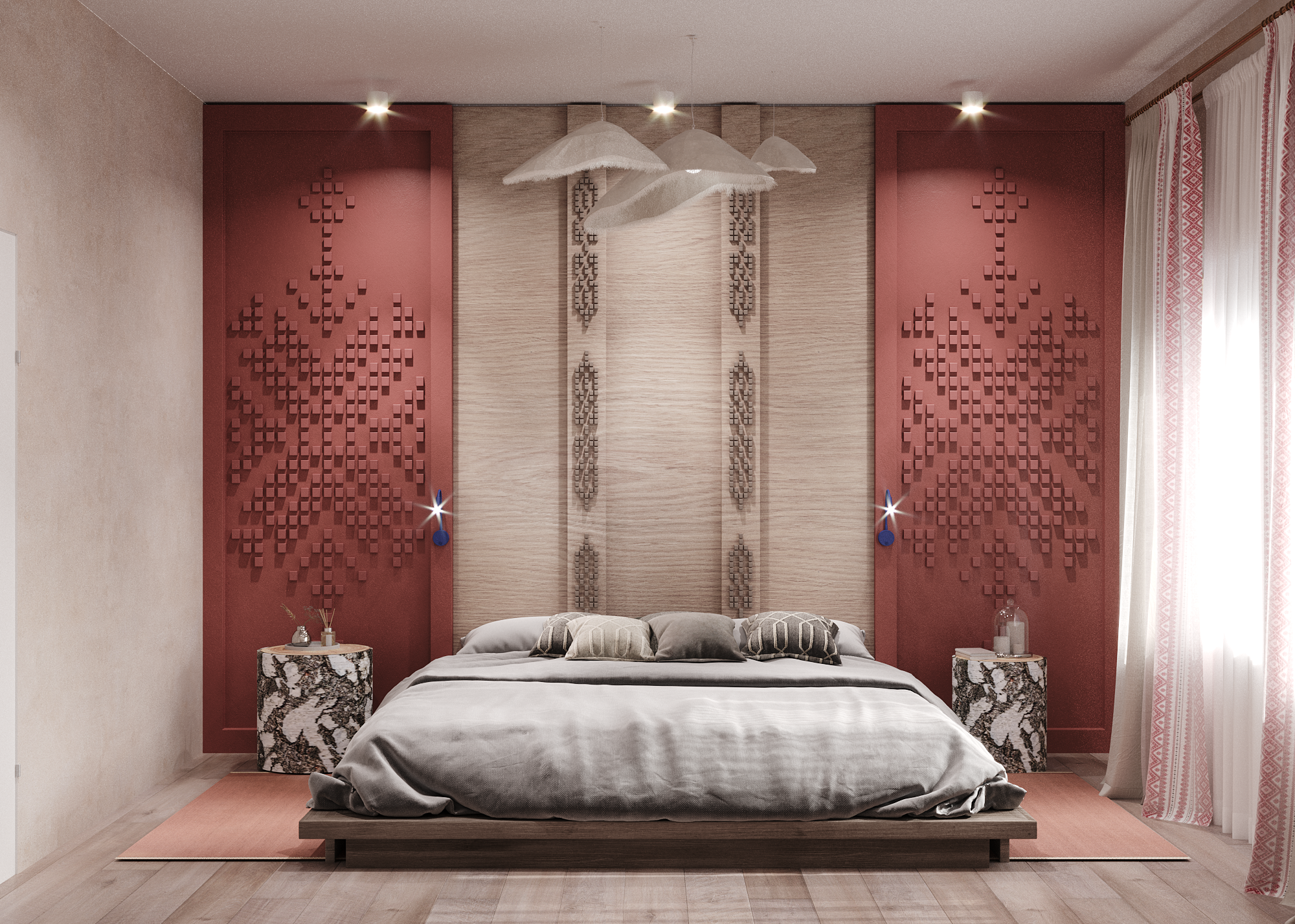 Дизайн-проект дома в современном русском стиле — Изображение №6 — 3D на Dprofile