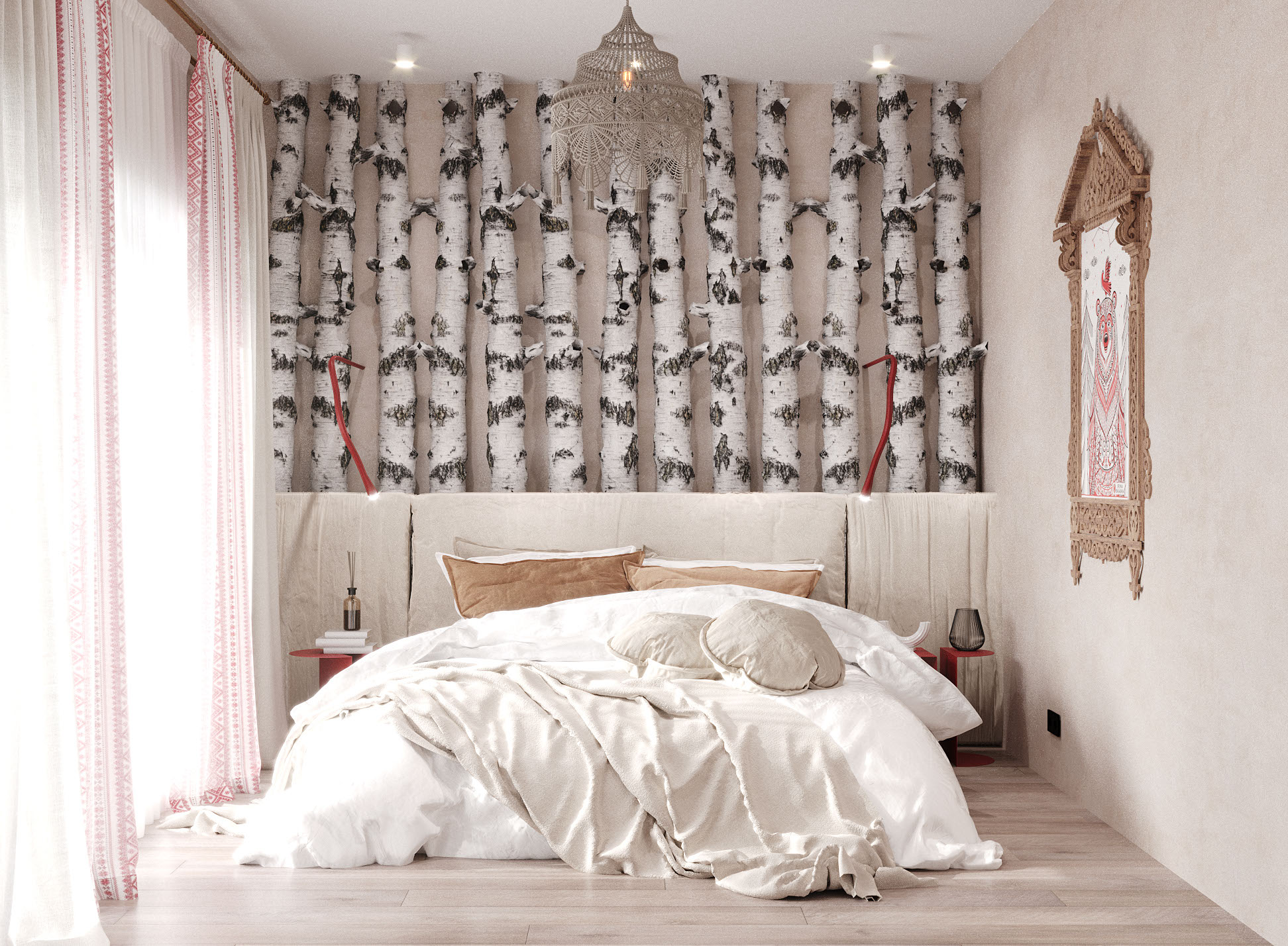 Дизайн-проект дома в современном русском стиле — Изображение №5 — 3D на Dprofile