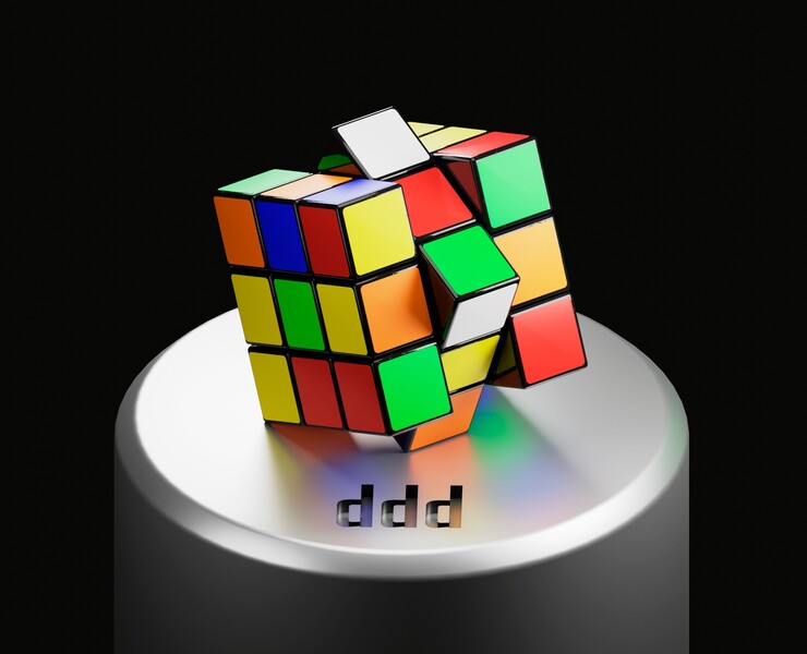 Rubik's cube — Иллюстрация, 3D на Dprofile