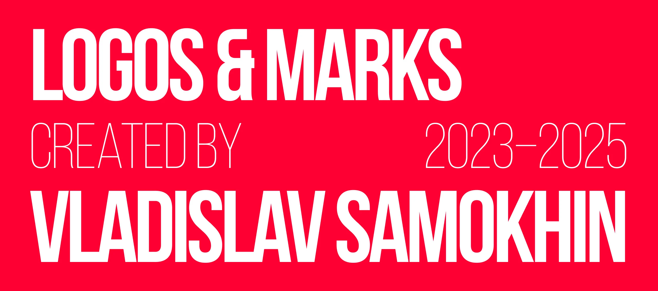 Logos & Marks 01 | 2023–2025 — Изображение №1 — Брендинг на Dprofile