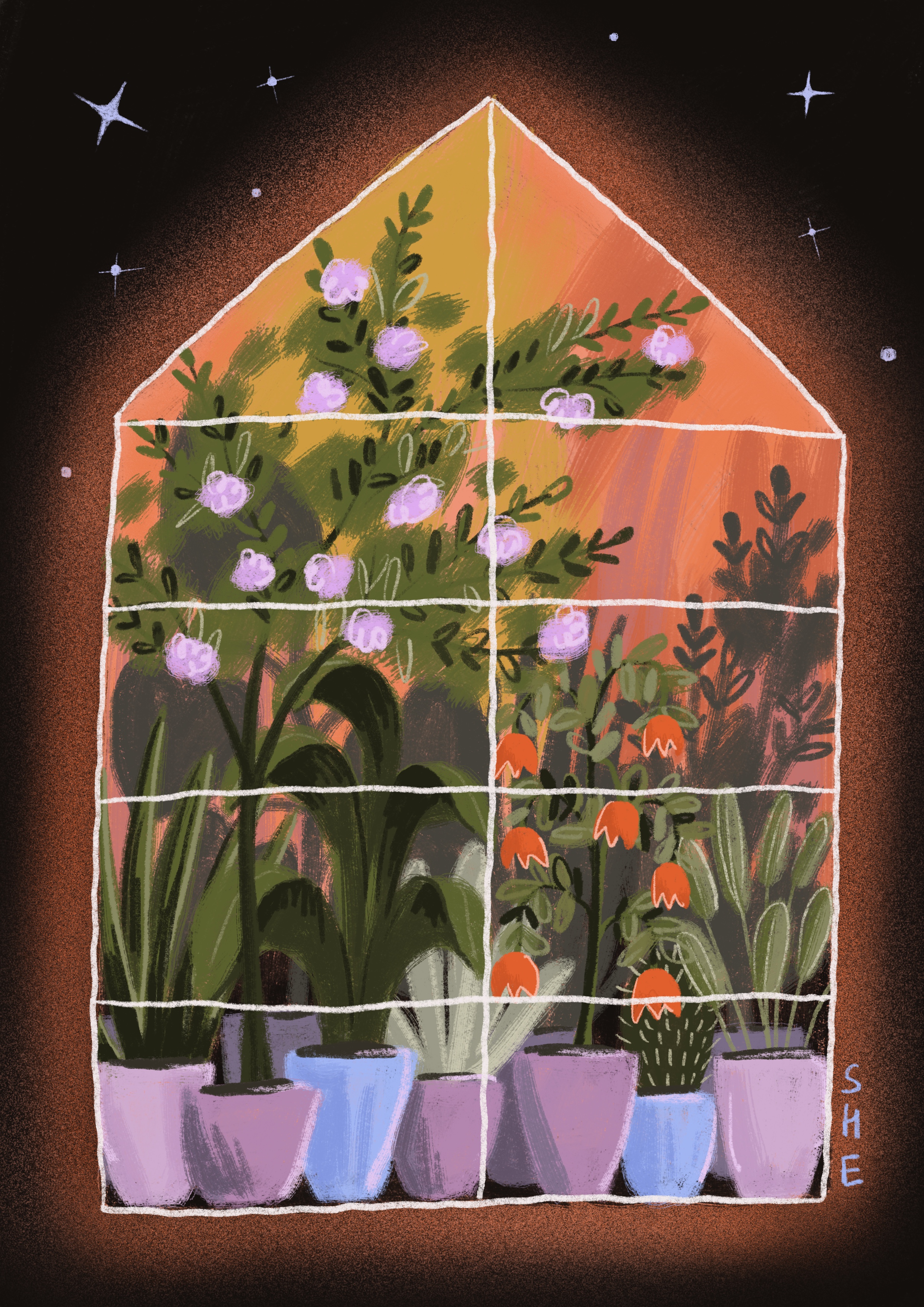 Оранжерея — Изображение №6 — Иллюстрация на Dprofile