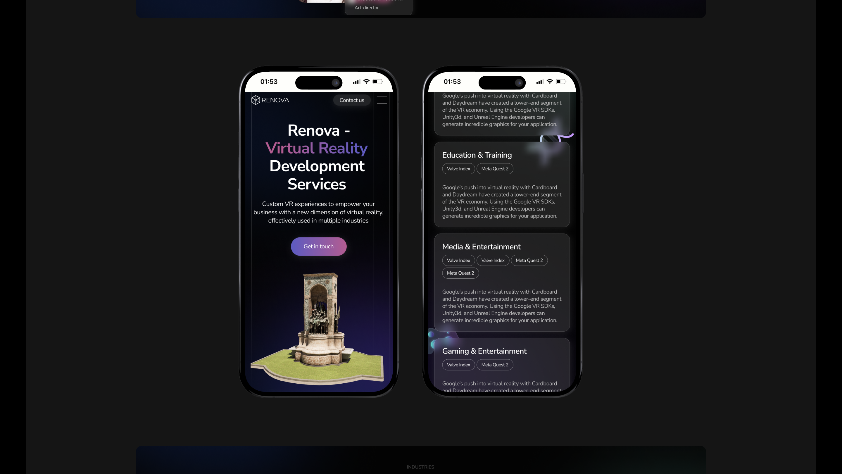 Renova — Изображение №6 — Интерфейсы на Dprofile