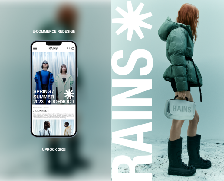 RAINS | E-commerce Redesign на Dprofile
