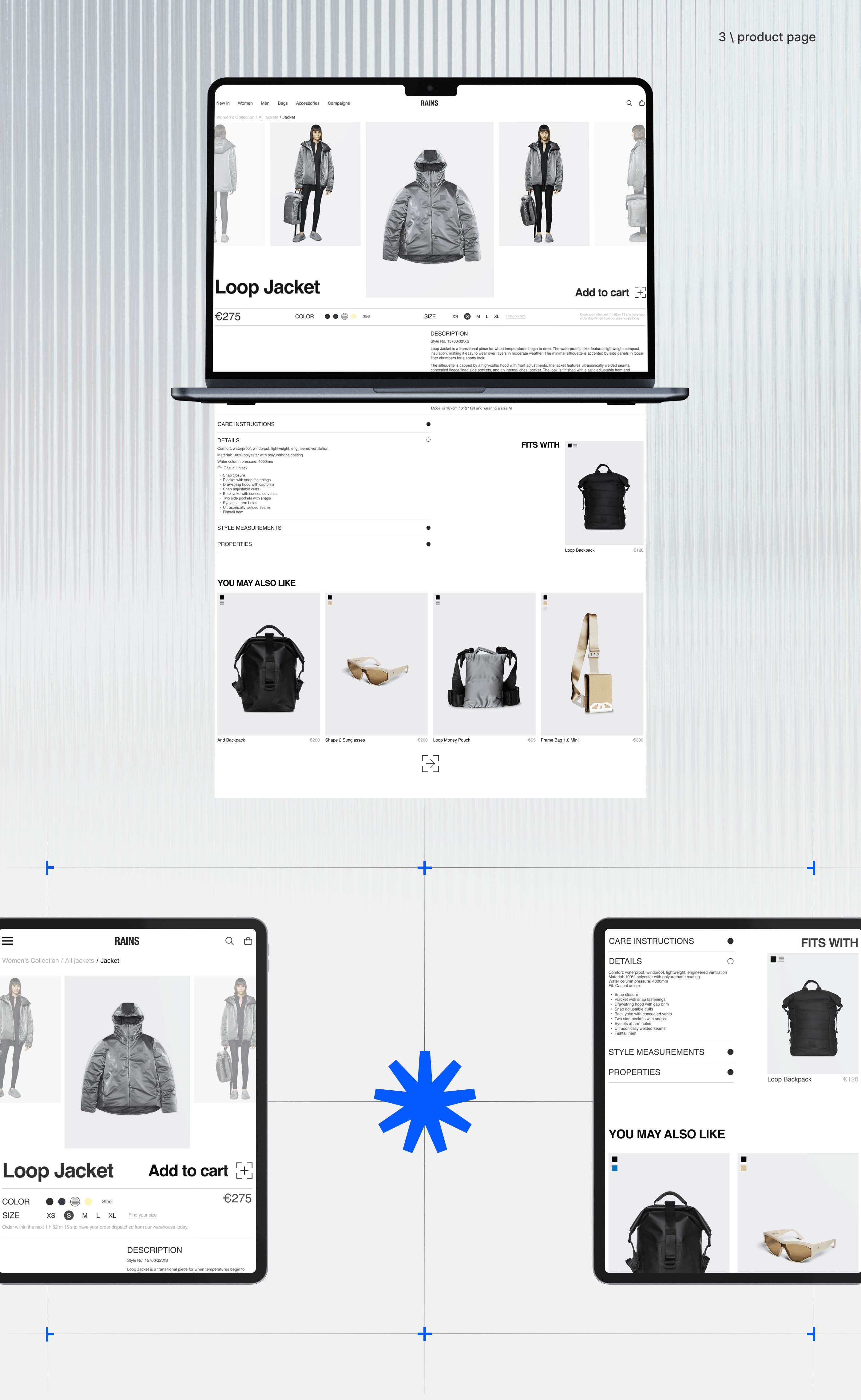 RAINS | E-commerce Redesign — Изображение №5 — Интерфейсы на Dprofile