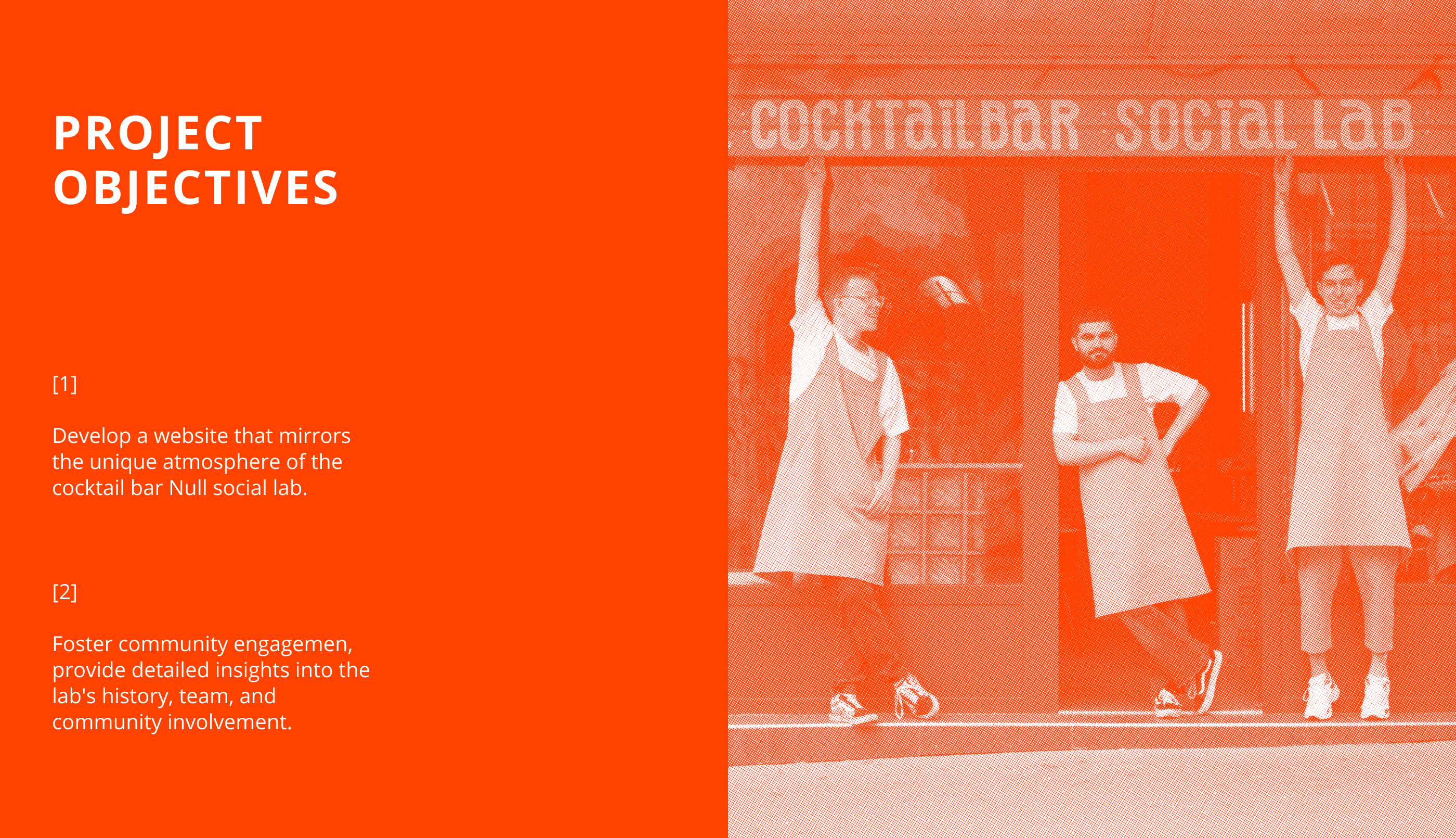 Null Social Lab • Website for cocktail bar — Изображение №2 — Интерфейсы, Брендинг на Dprofile