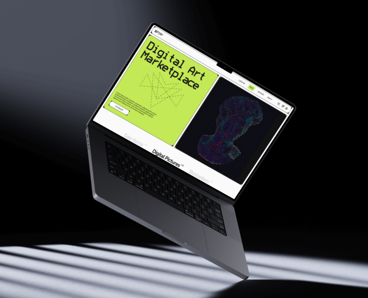 Digital Art Marketplace (Uprock vid) — Интерфейсы на Dprofile