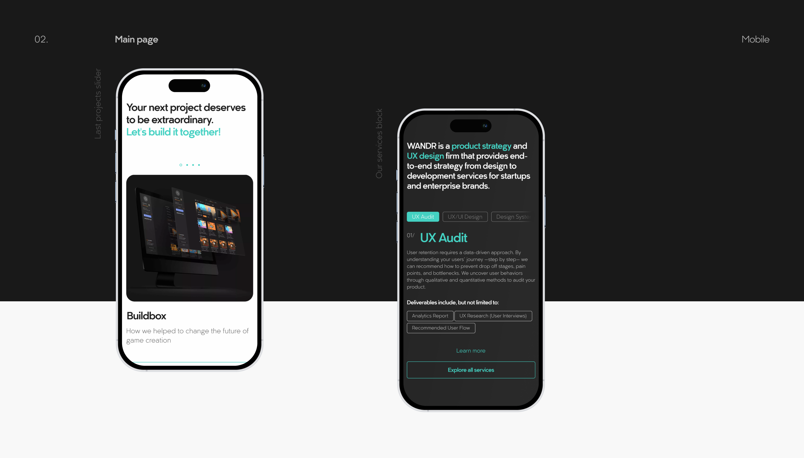 WANDR — redesign concept — Изображение №4 — Интерфейсы, Анимация на Dprofile
