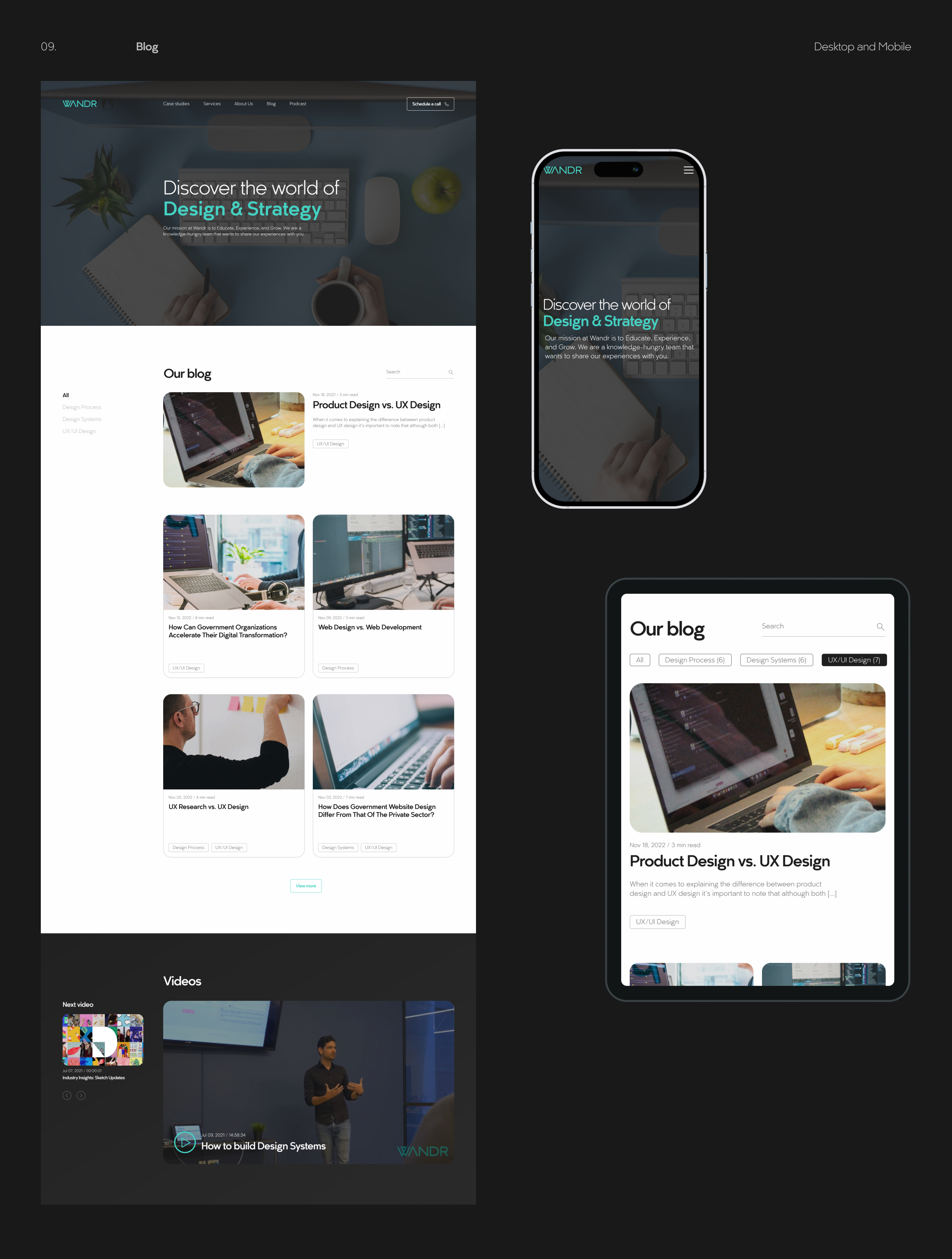 WANDR — redesign concept — Изображение №15 — Интерфейсы, Анимация на Dprofile
