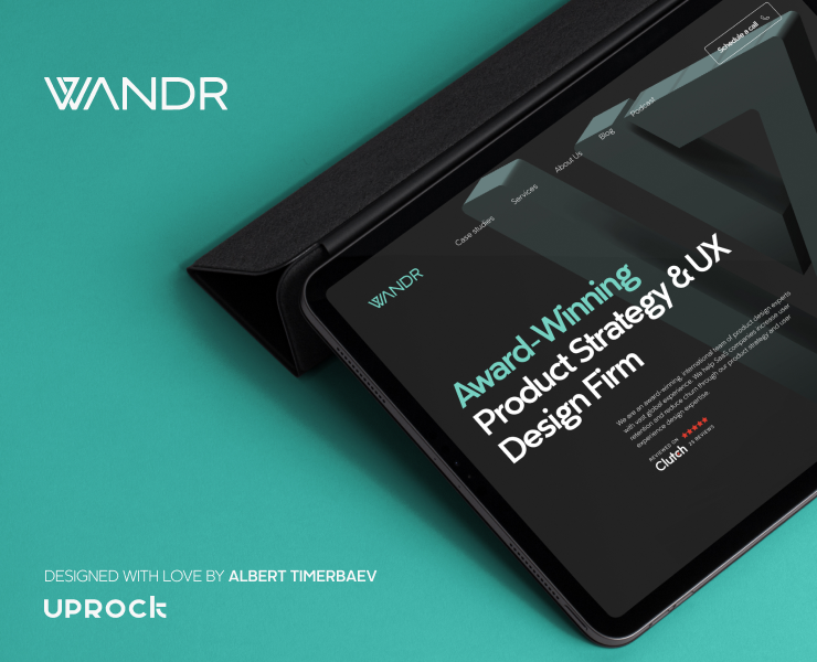 WANDR — redesign concept — Интерфейсы, Анимация на Dprofile
