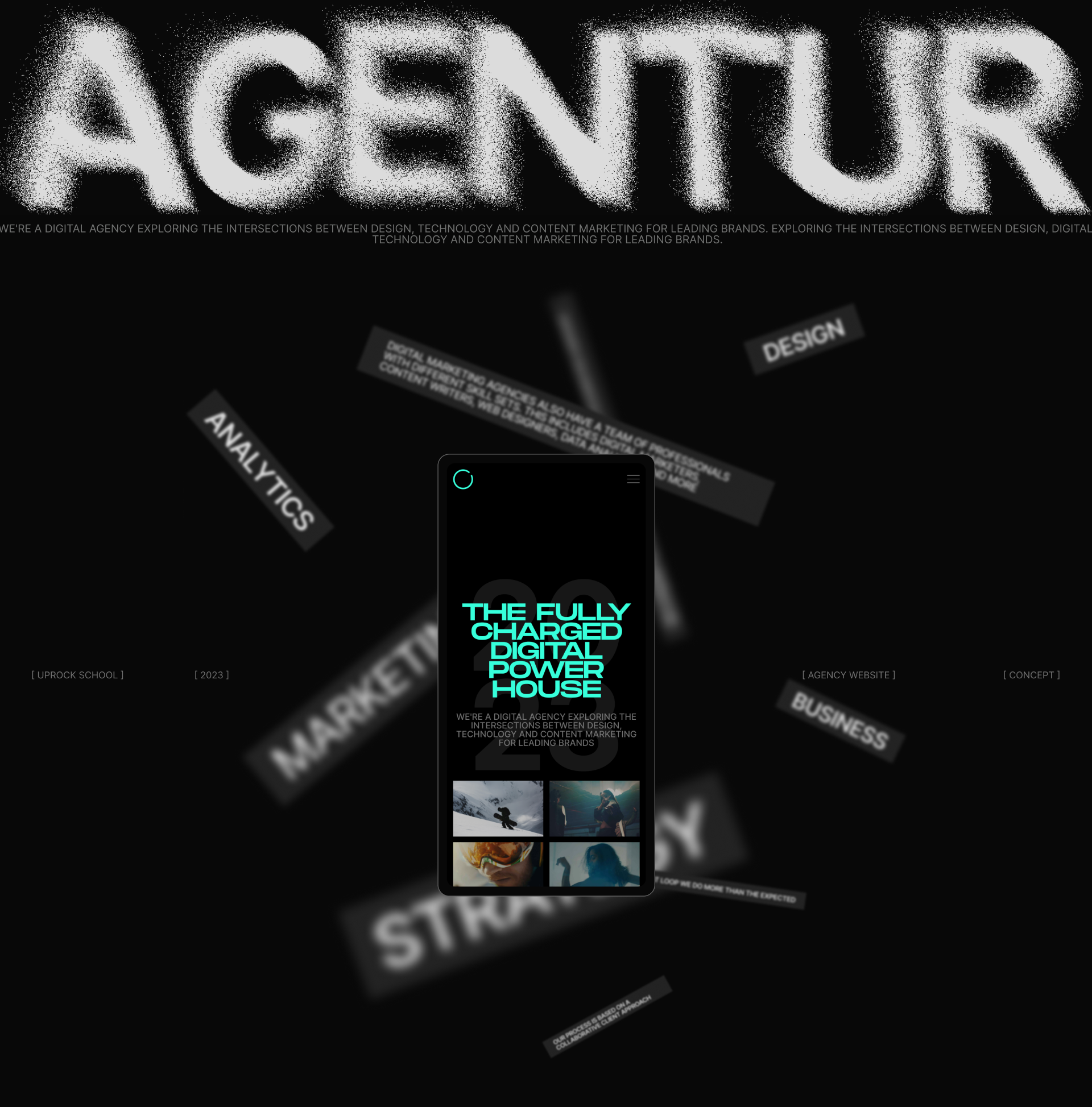 LOOP | Agency Website Redesign — Изображение №1 — Интерфейсы на Dprofile