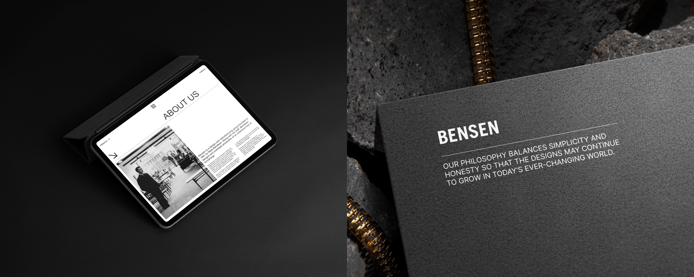 Bensen | Corporate Website Redesign — Изображение №4 — Интерфейсы на Dprofile