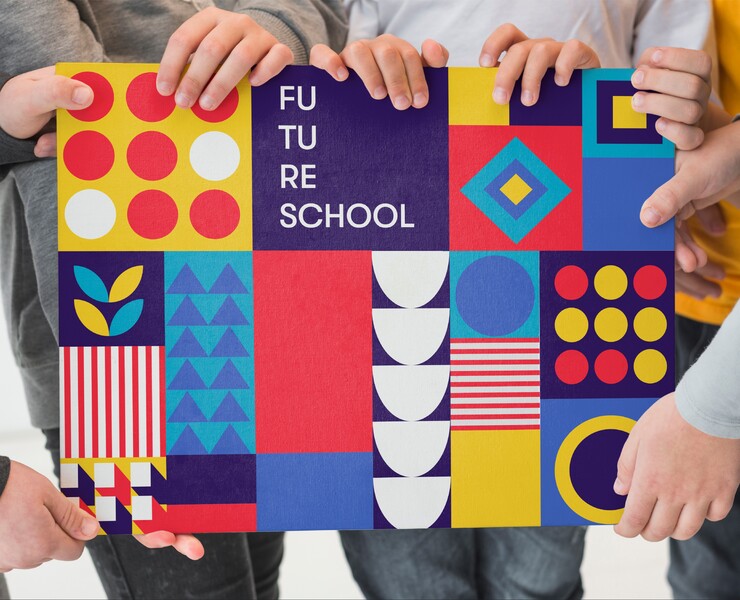 Айдентика │ Начальная школа Future School — Брендинг, Графика на Dprofile