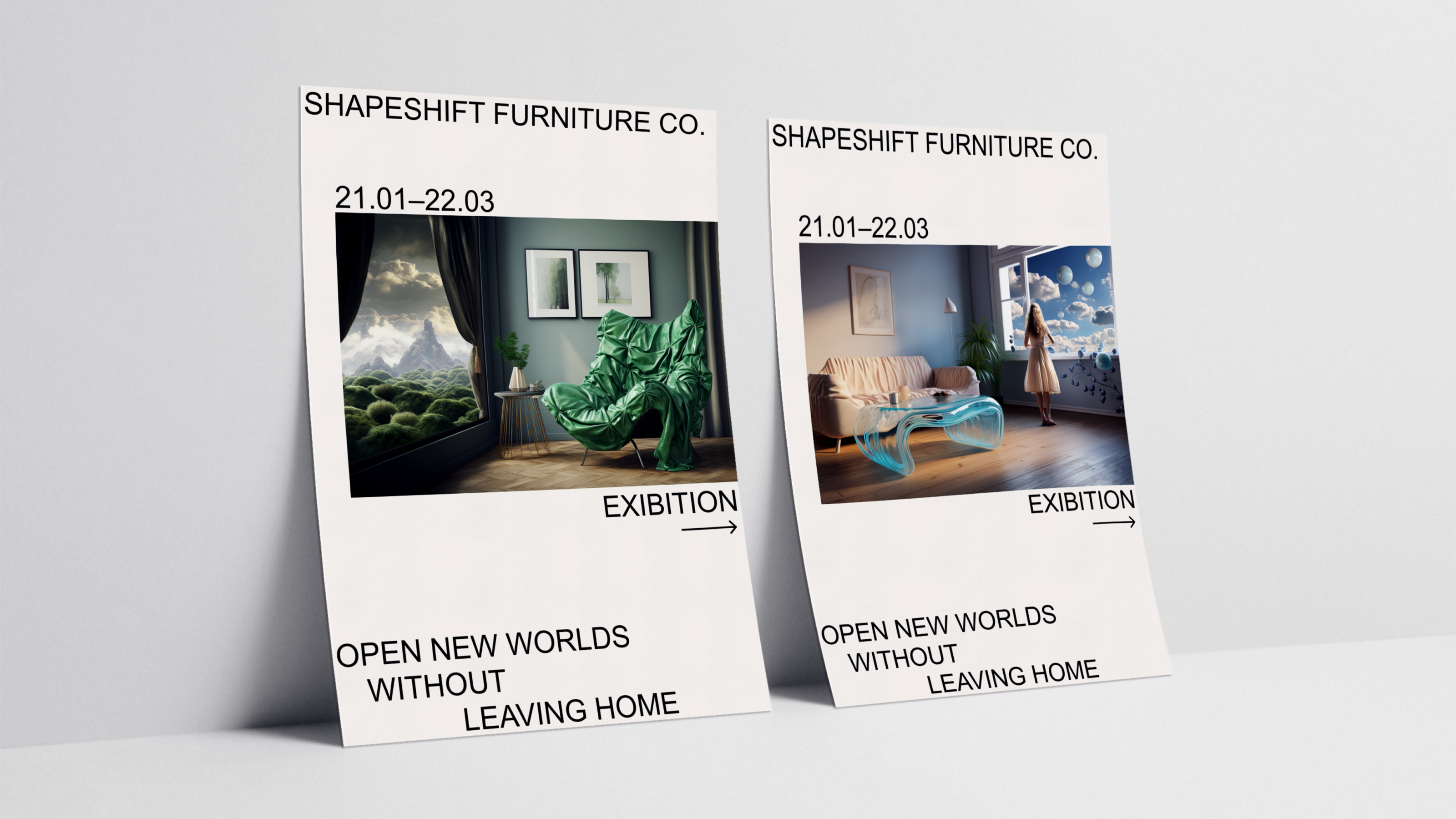 Айдентика │Shapeshift Furniture Co. — Изображение №6 — Брендинг, Графика на Dprofile