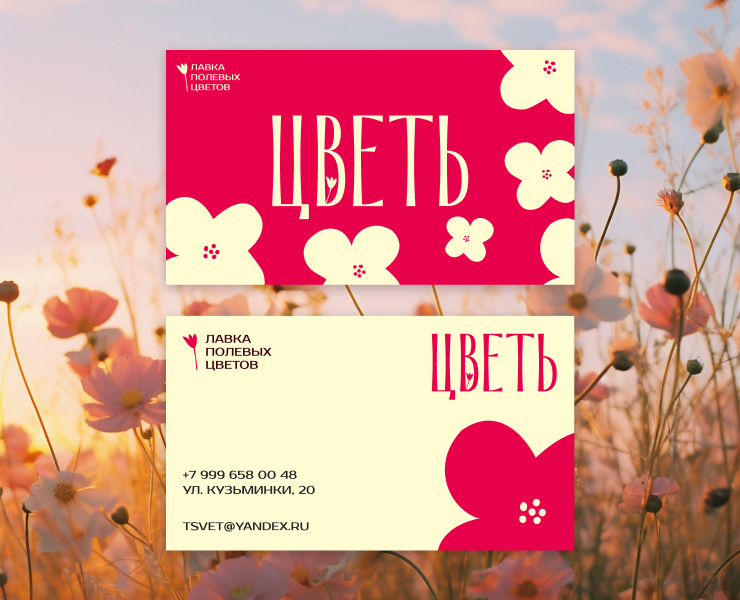 Брендинг | Лавка полевых цветов на Dprofile