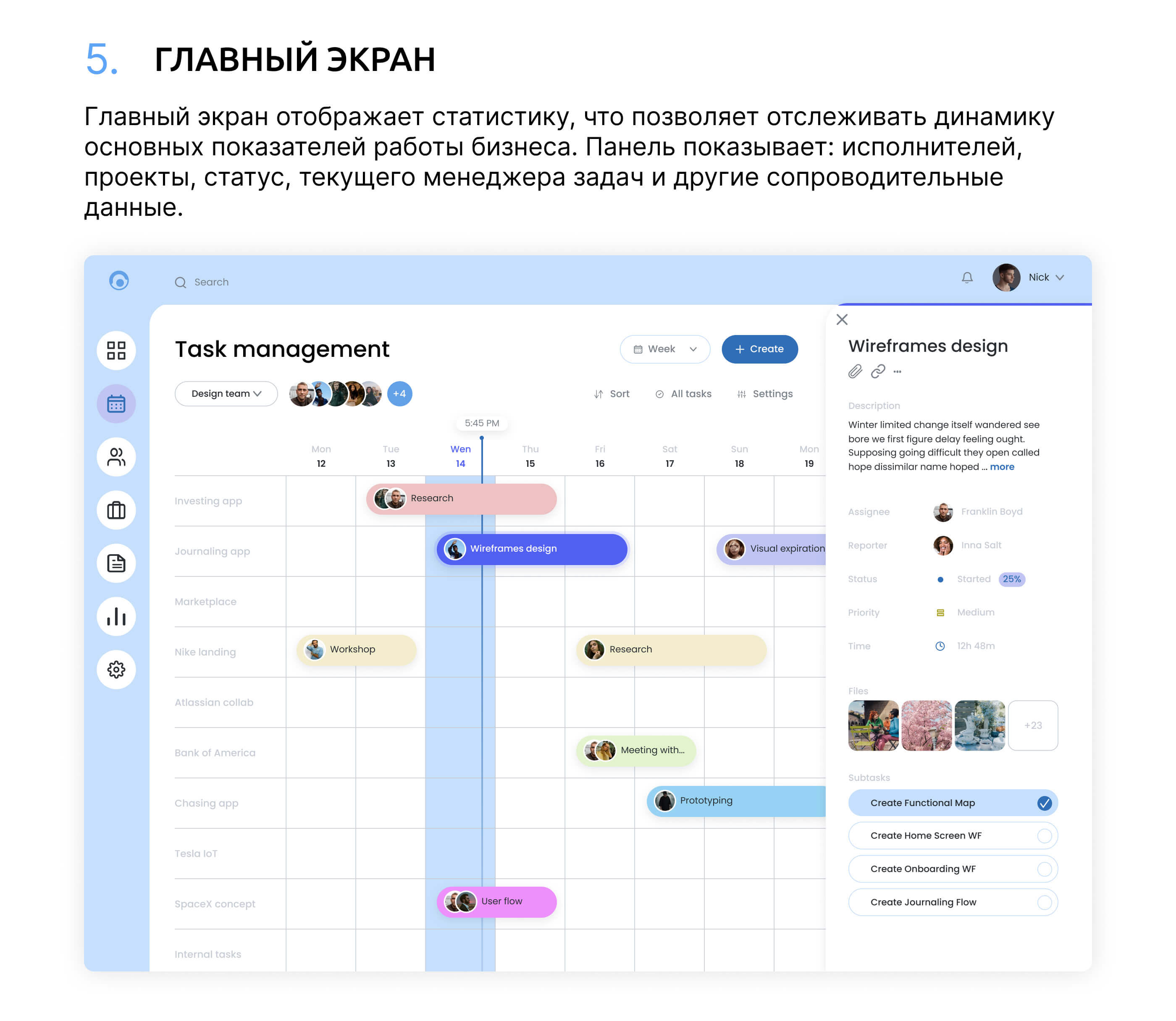 Dashboard analytics (CRM) — Изображение №4 — Интерфейсы на Dprofile