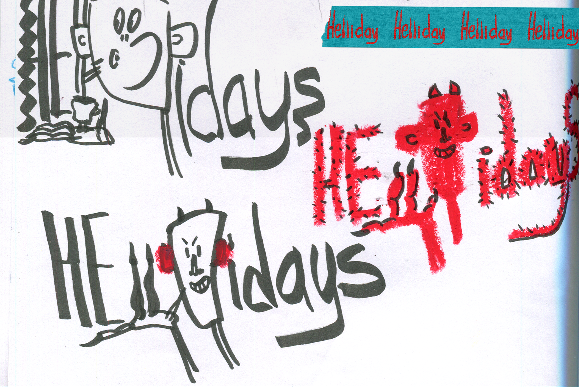 Helliday. Упаковка дрип-кофе — Изображение №6 — Брендинг, Иллюстрация на Dprofile