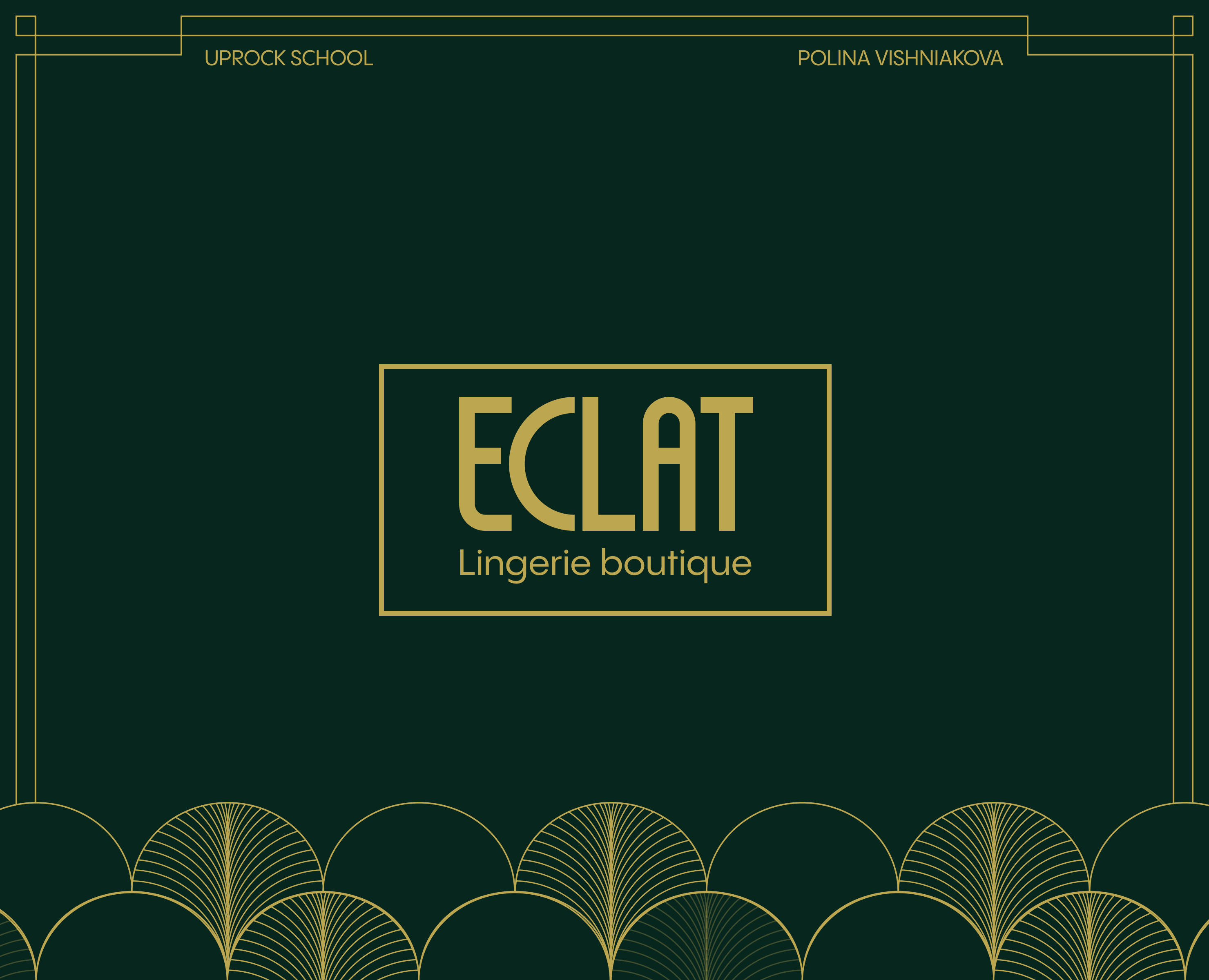Eclat. Айдентика для бренда на Dprofile