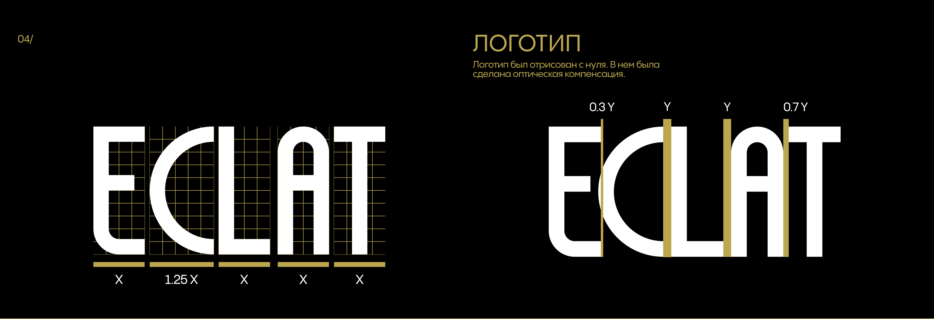 Eclat. Айдентика для бренда — Изображение №5 — Брендинг на Dprofile