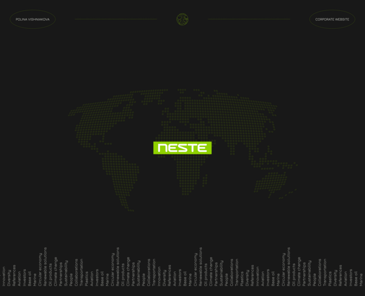 NESTE | Corporate website — Интерфейсы на Dprofile