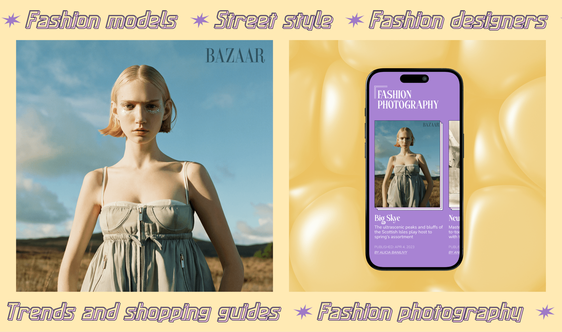 Harper's Bazaar| News website Redesign — Изображение №5 — Интерфейсы на Dprofile