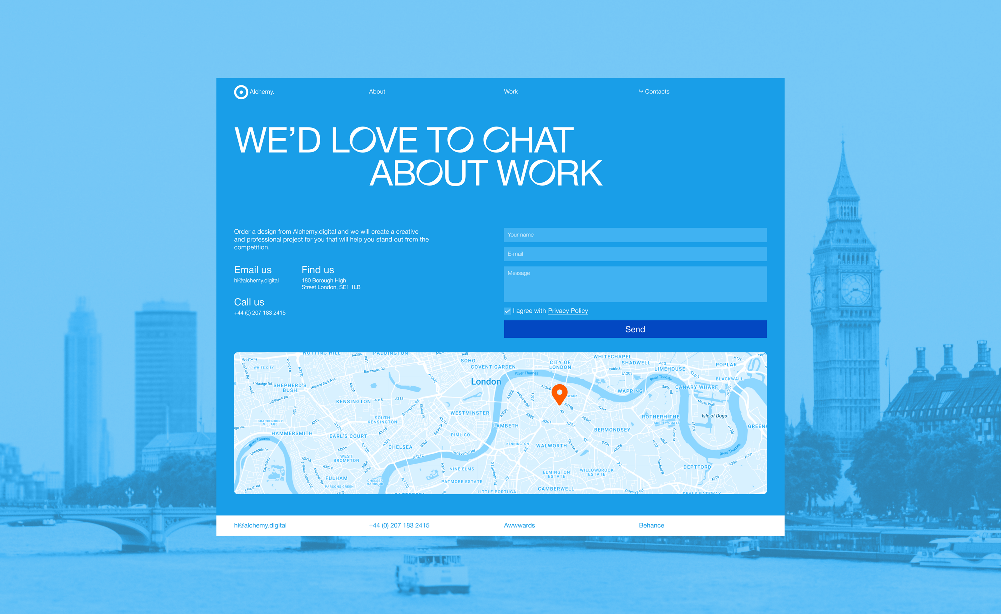ALCHEMY.DIGITAL | WEBSITE REDESIGN — Изображение №11 — Интерфейсы на Dprofile