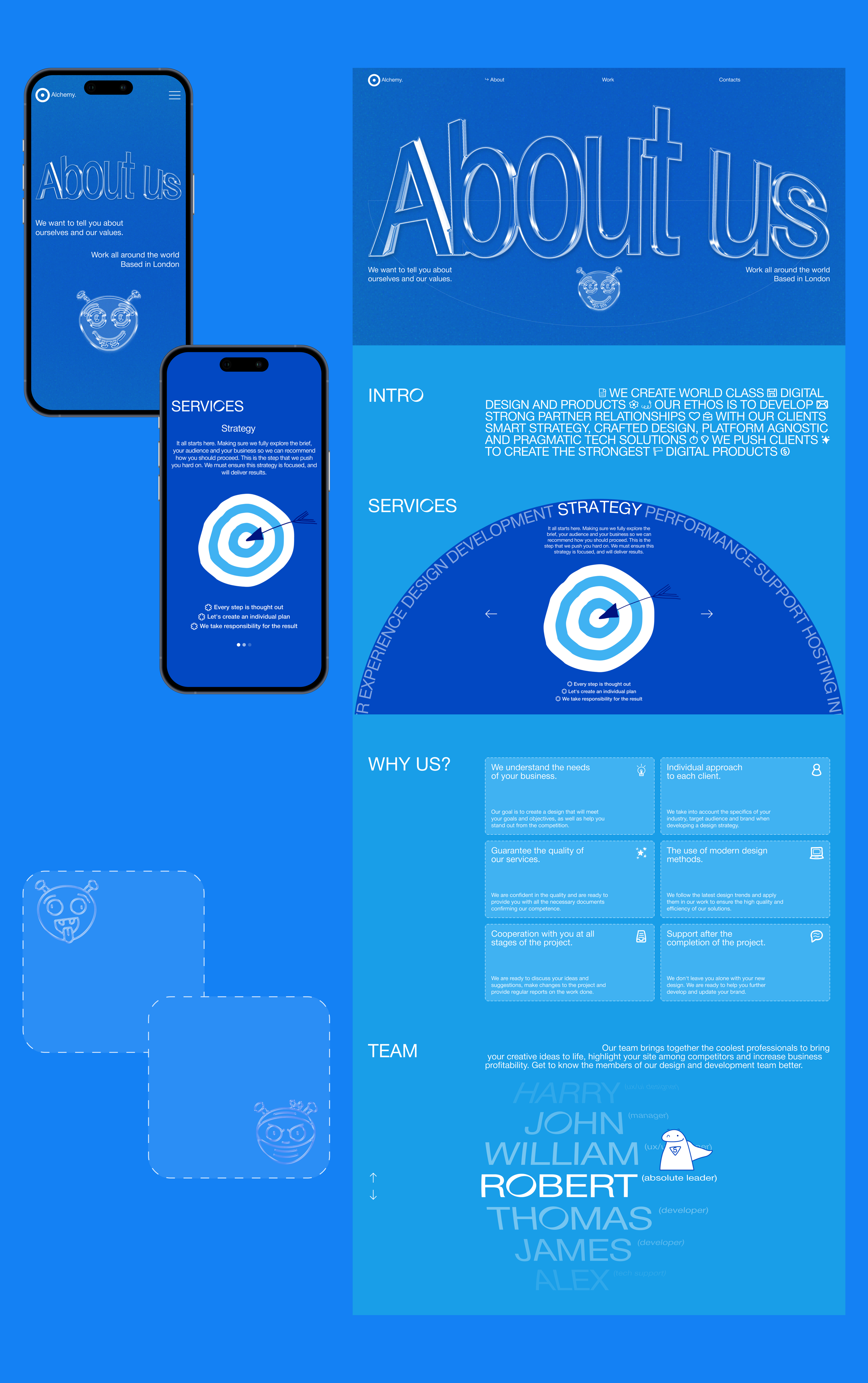 ALCHEMY.DIGITAL | WEBSITE REDESIGN — Изображение №9 — Интерфейсы на Dprofile