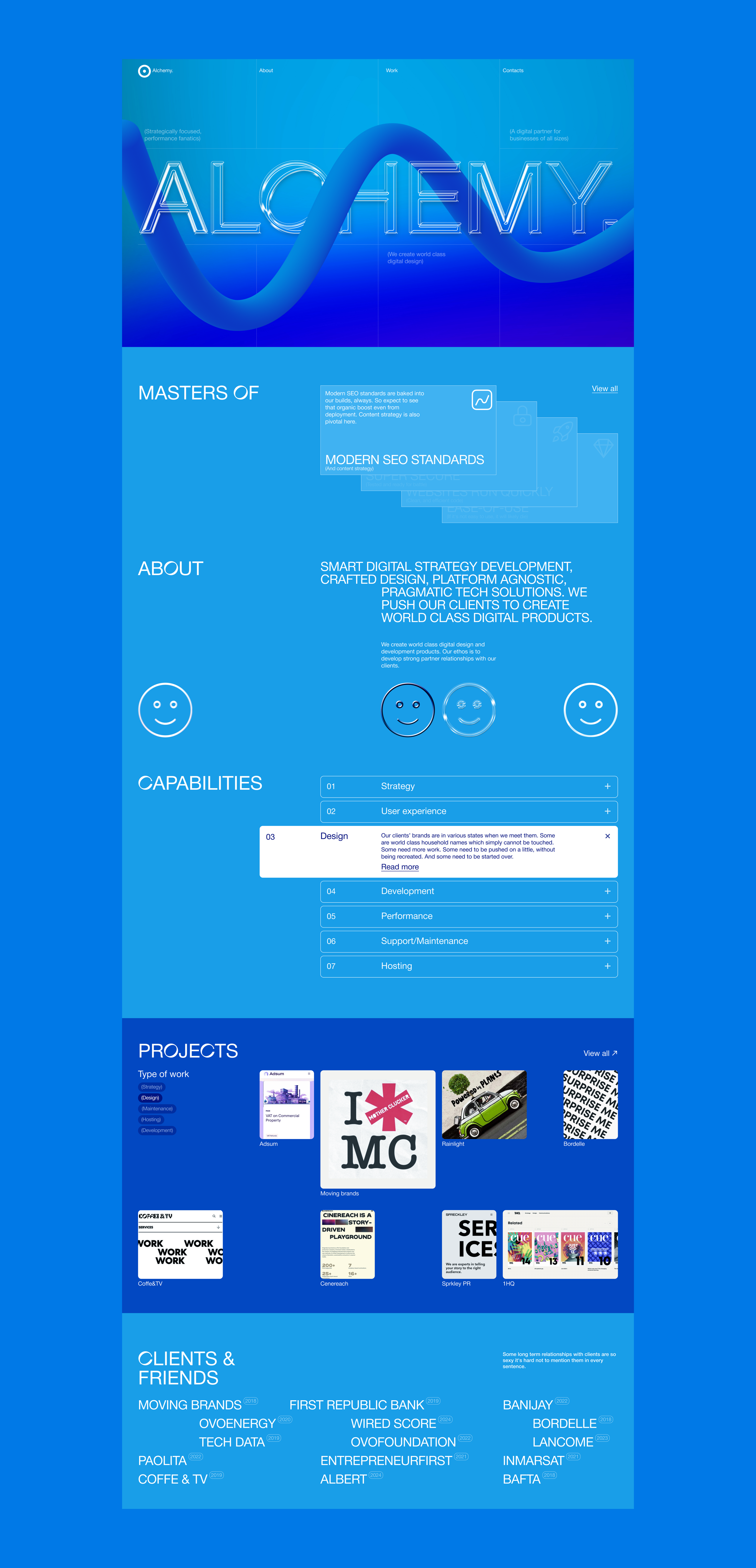ALCHEMY.DIGITAL | WEBSITE REDESIGN — Изображение №3 — Интерфейсы на Dprofile