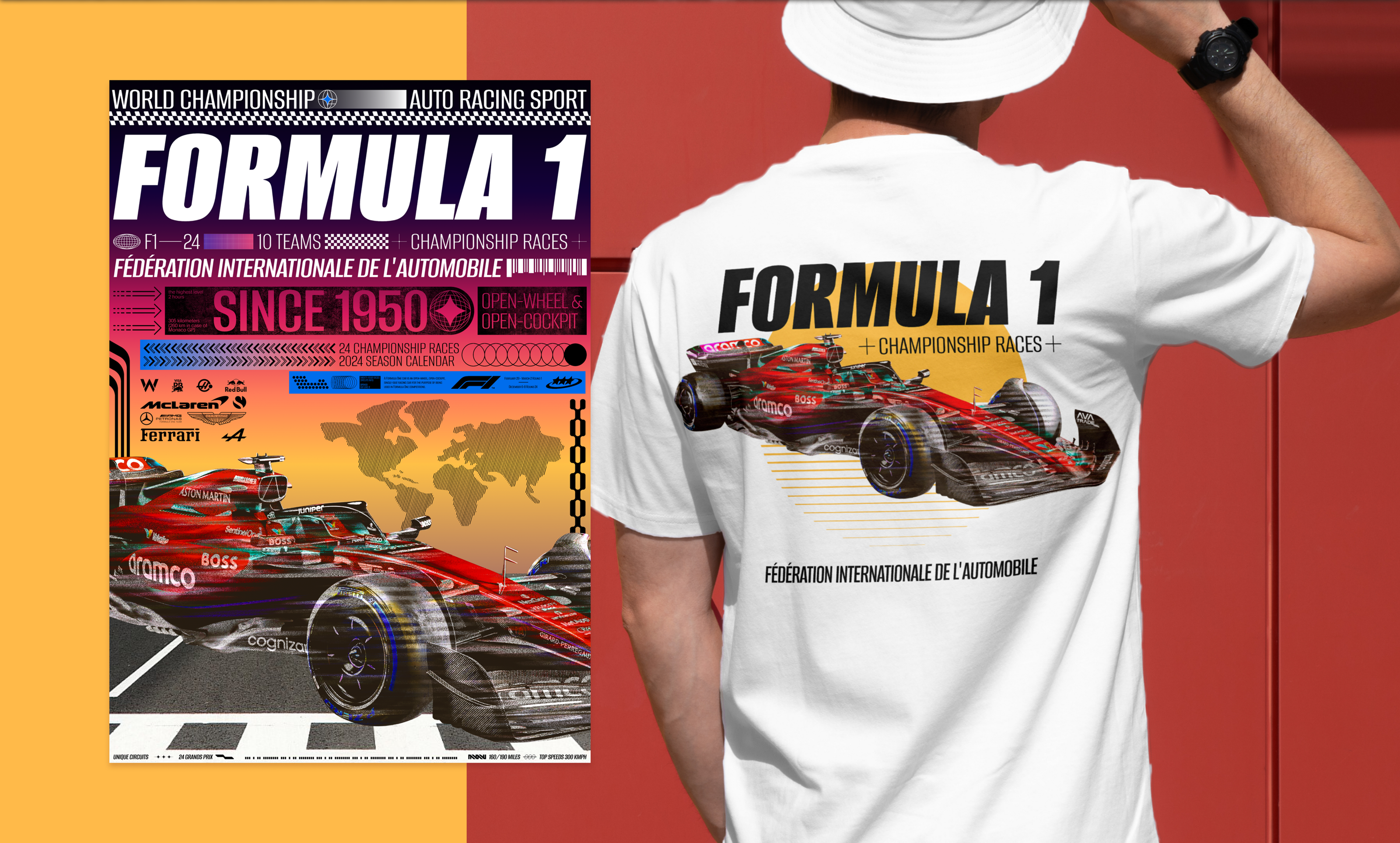 Formula 1 Posters — Изображение №3 — Графика на Dprofile