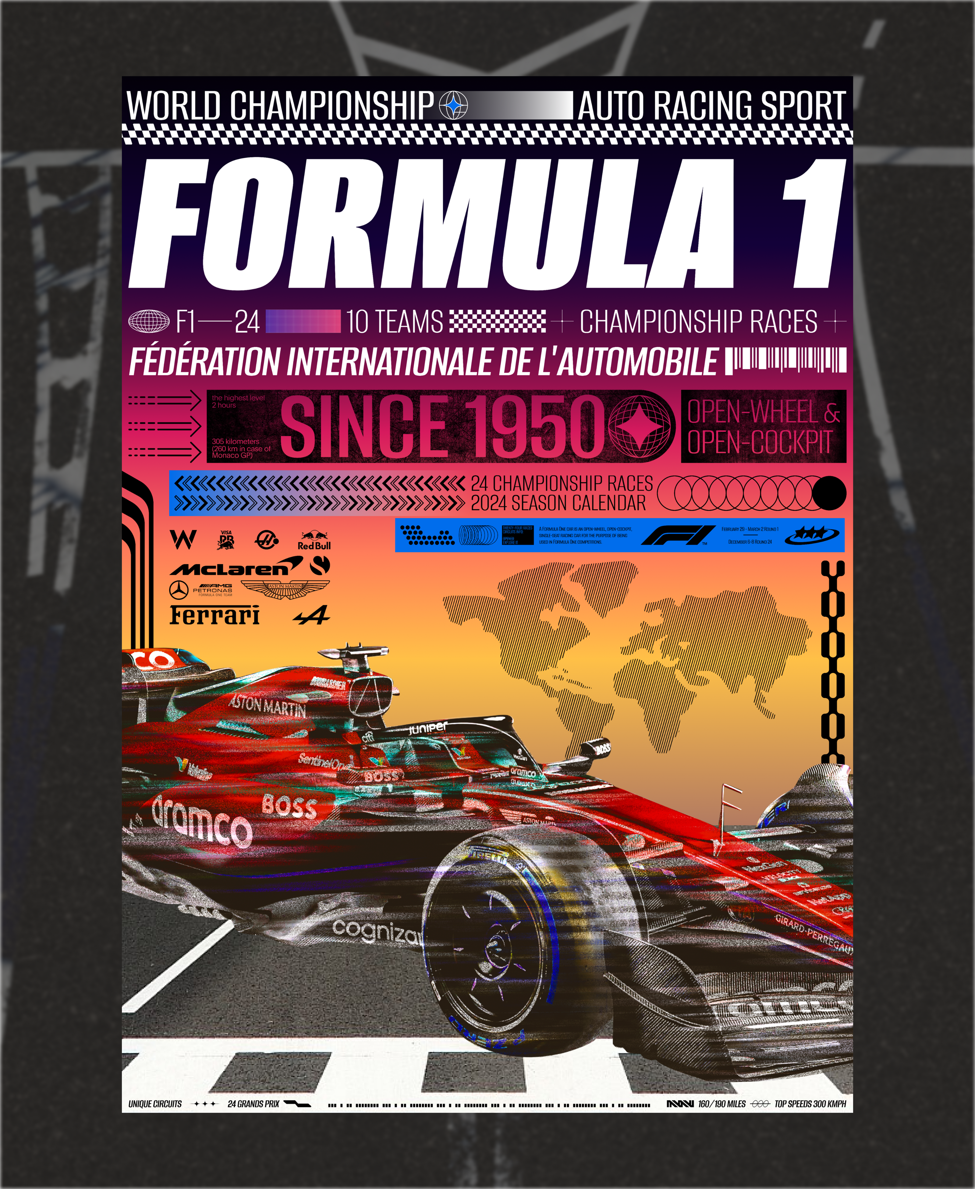 Formula 1 Posters — Изображение №2 — Графика на Dprofile