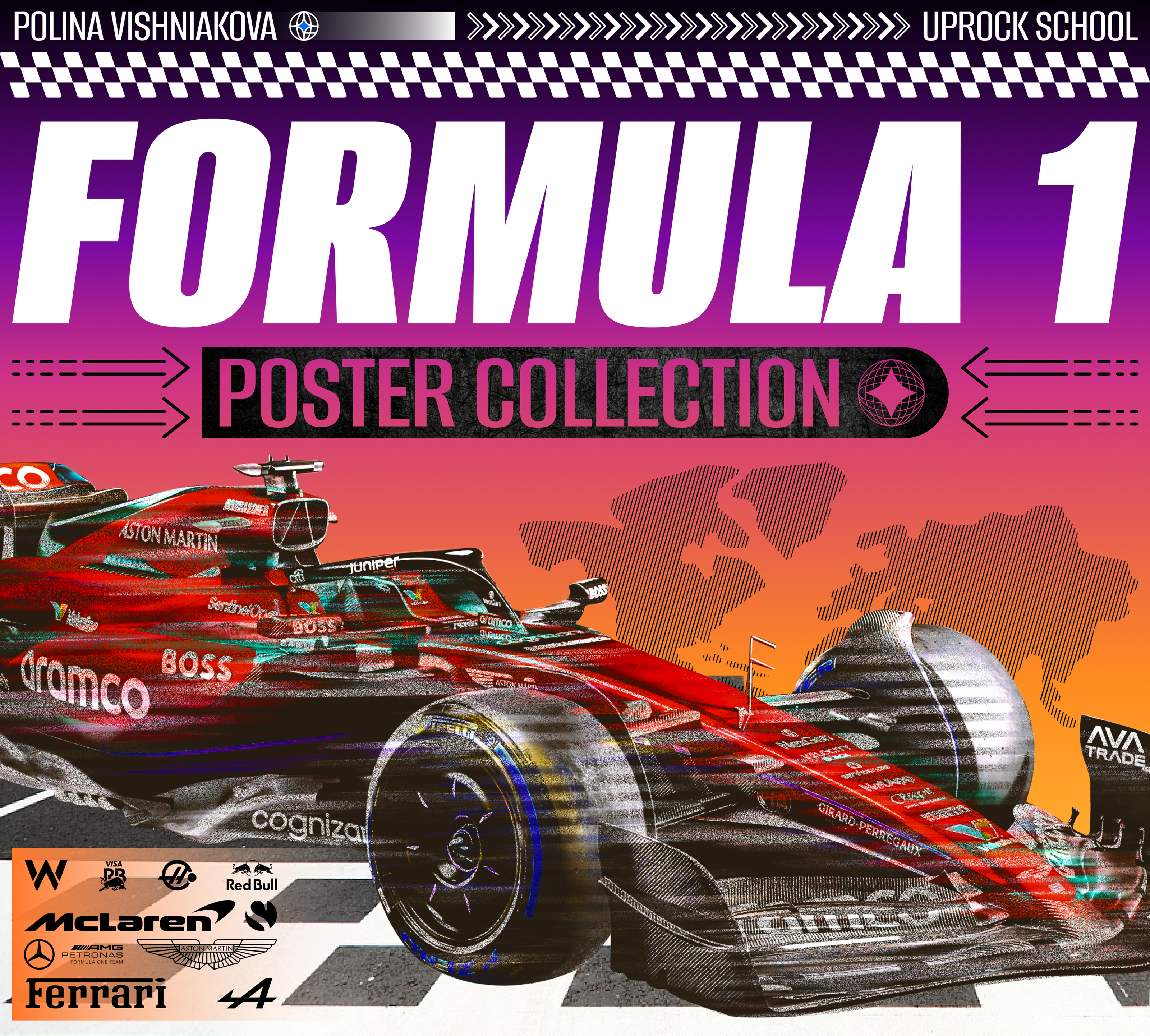 Formula 1 Posters — Изображение №1 — Графика на Dprofile