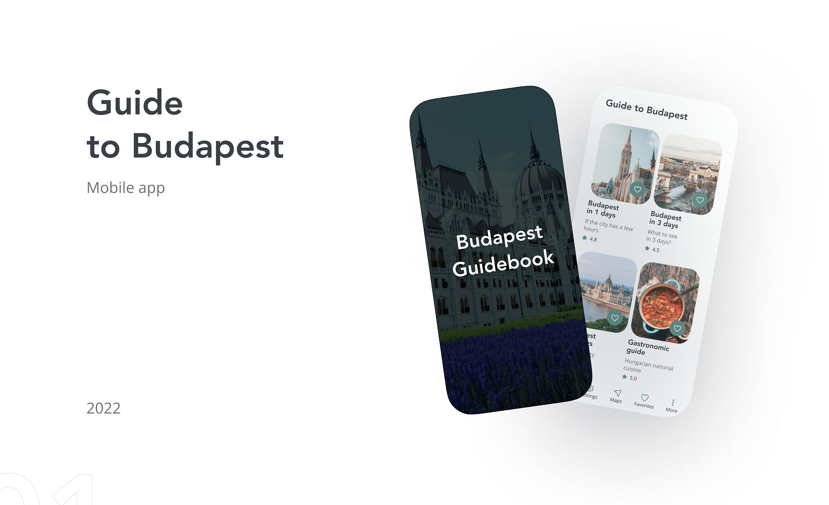 Guide to Budapest - mobile app — Изображение №1 — Интерфейсы на Dprofile